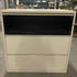 Beige 3 Drawer Lateral File Cabinet