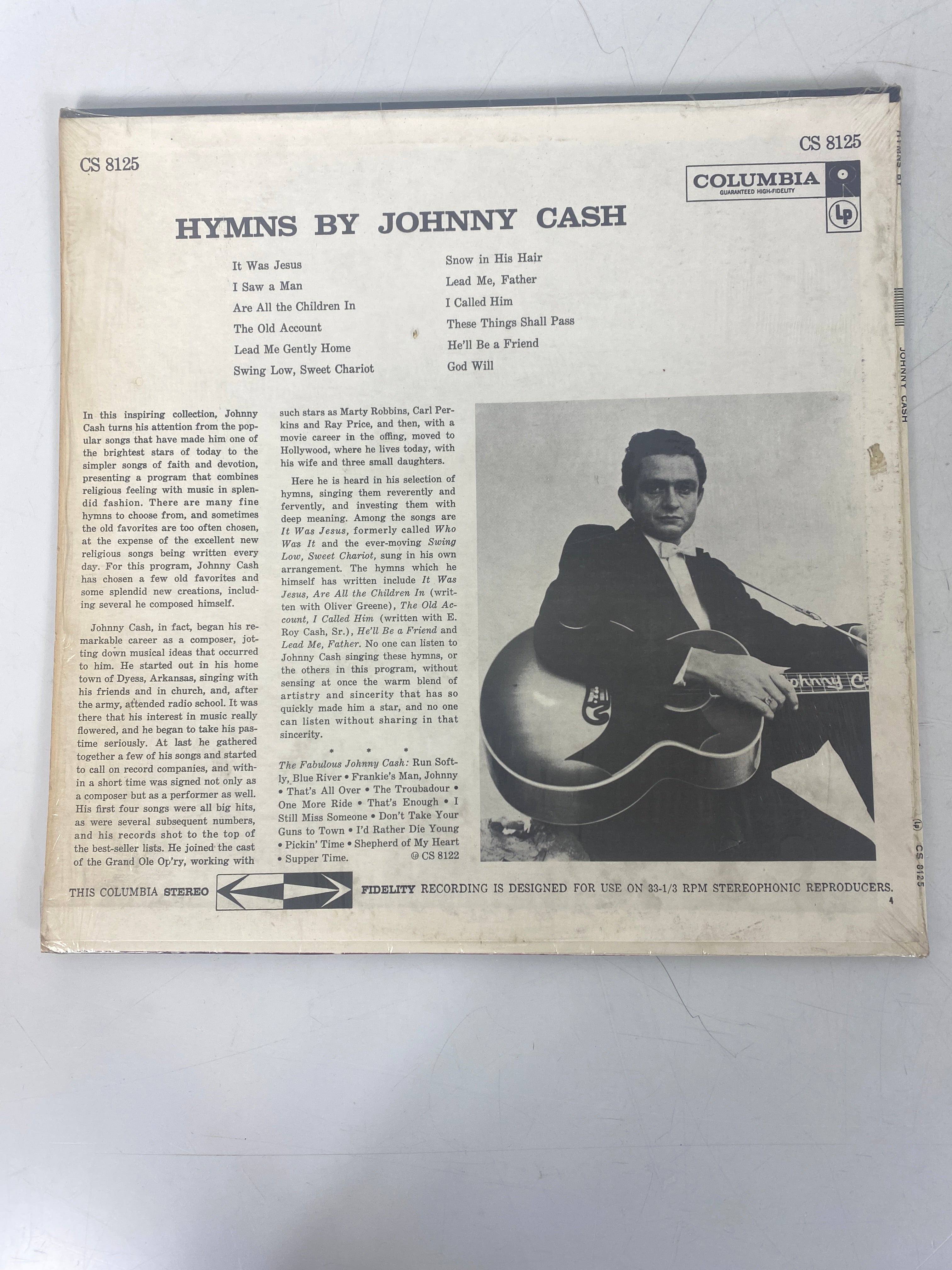 Hymns by Johnny Cash Vinyl Record