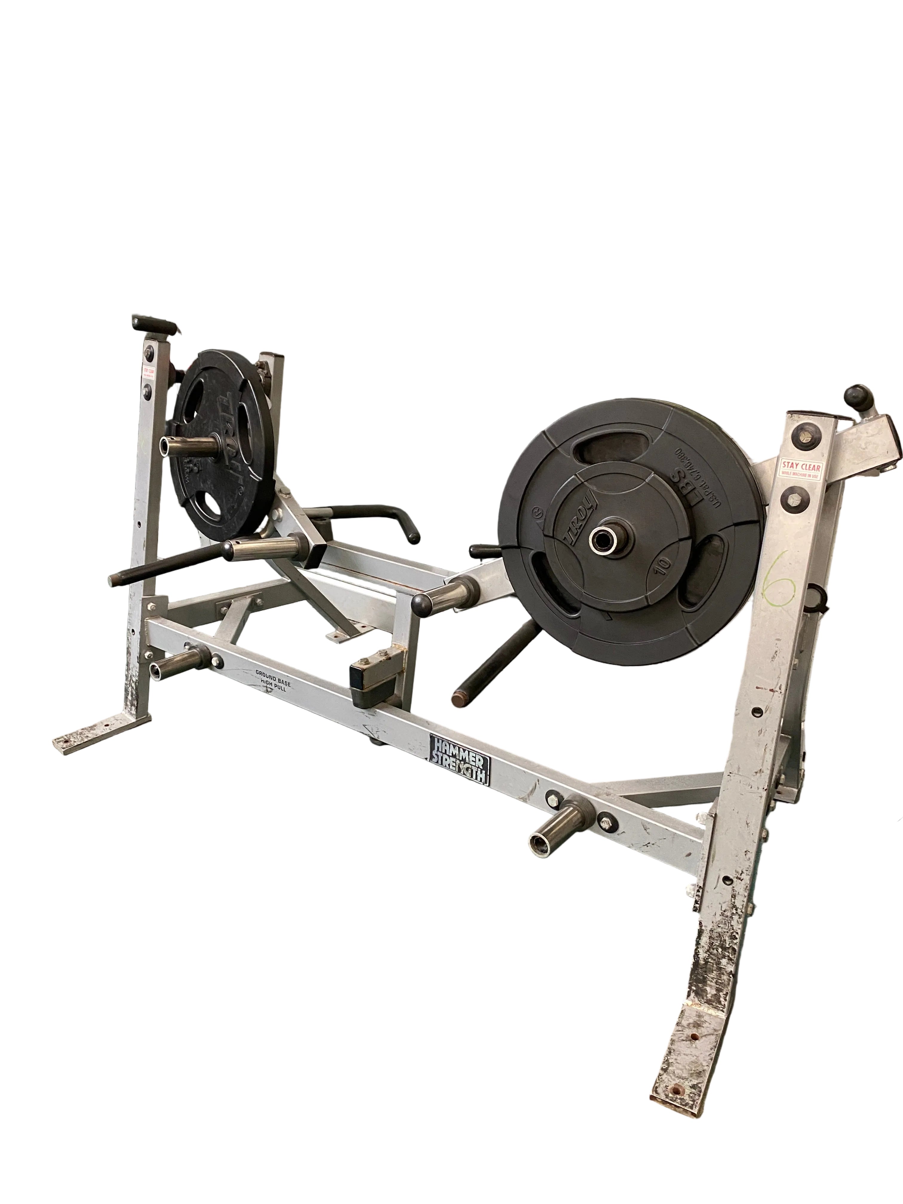 Hammer Strength Ground Base High Pull
