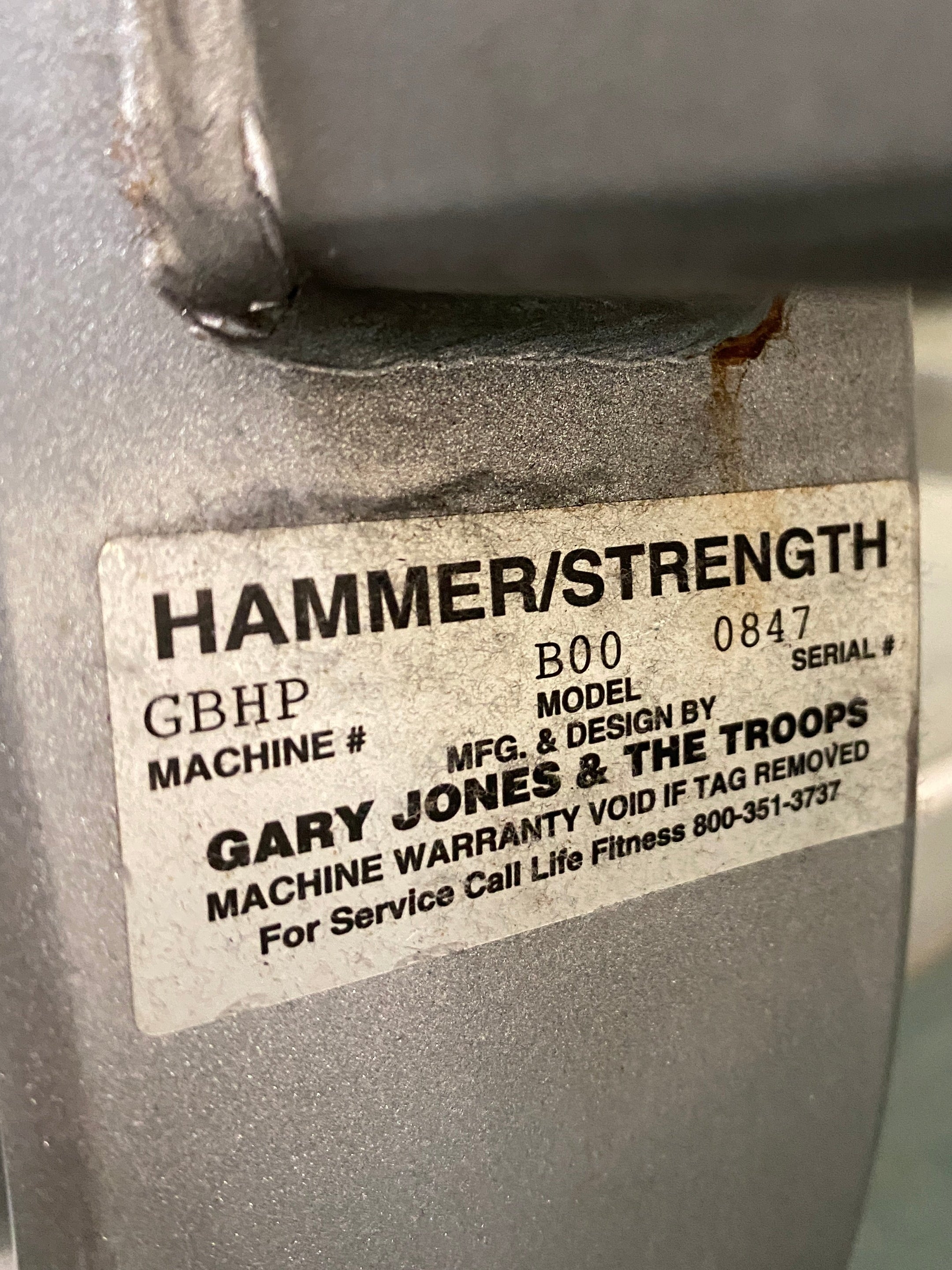 Hammer Strength Ground Base High Pull