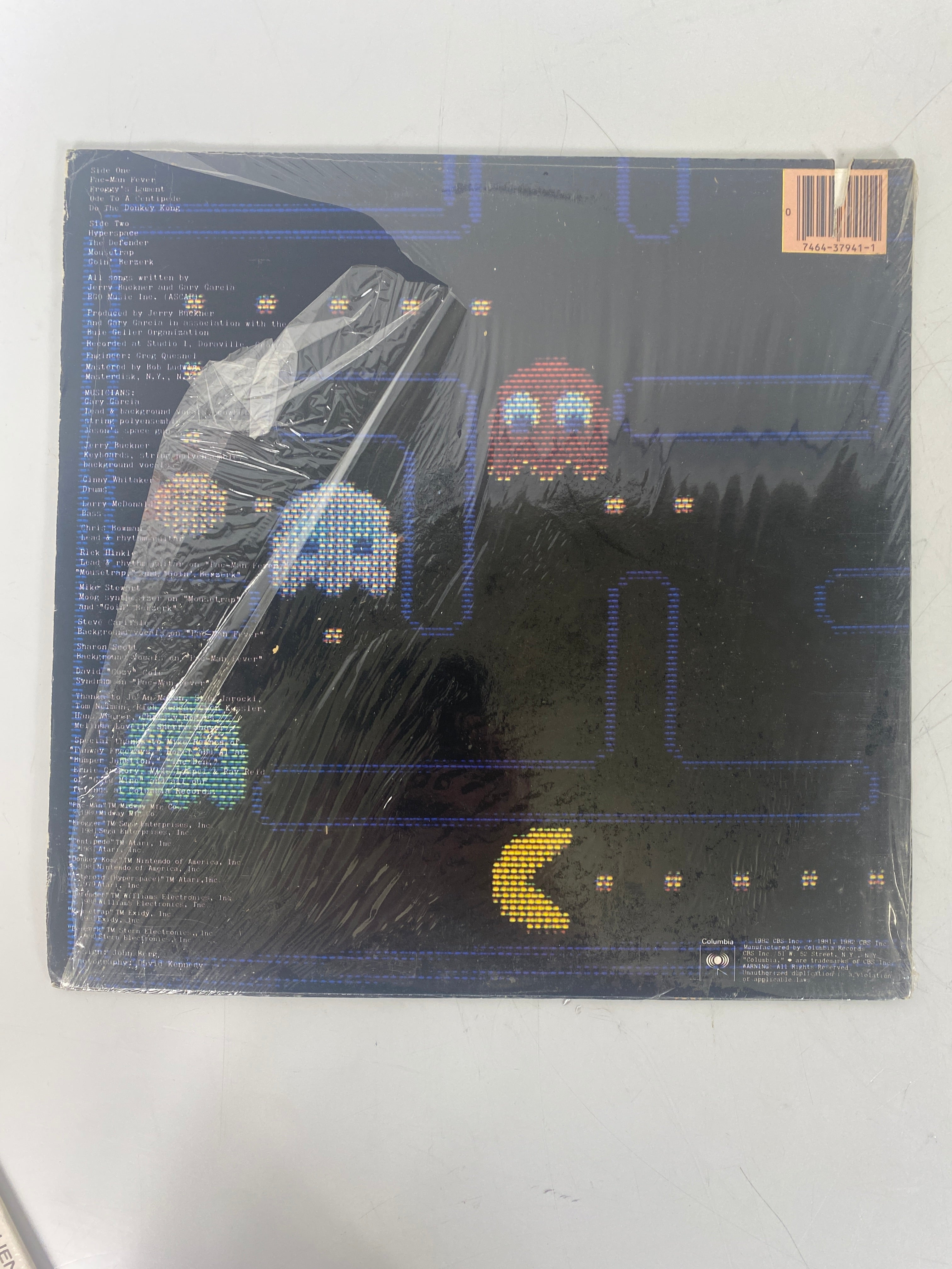 Pac-Man Fever Buckner and Garcia Vinyl Record