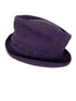 Antique 1920s Purple Wool Felt Henry Heath Windermere Hat