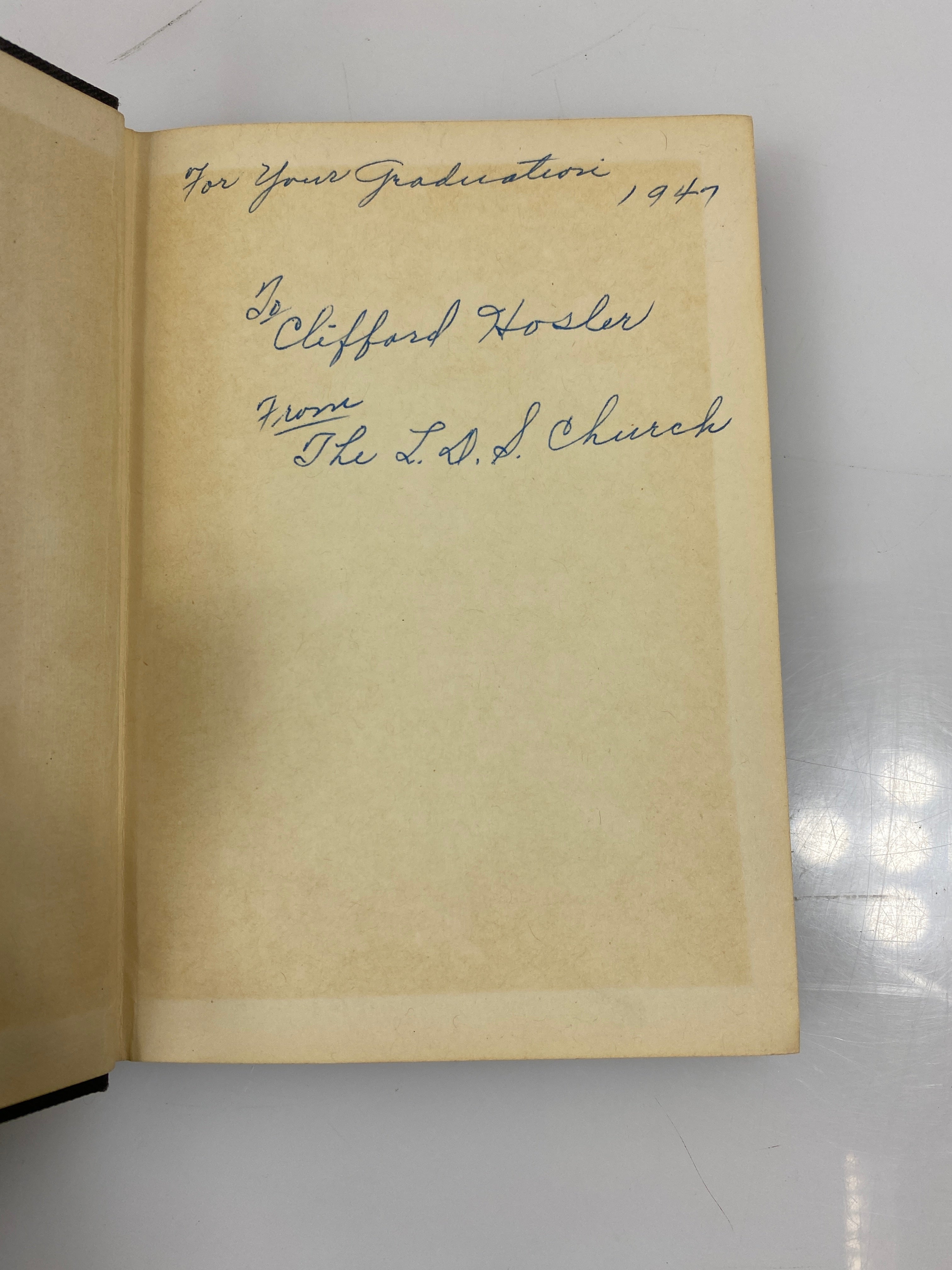 Book of Doctrine and Covenants Church of Latter Day Saints 1946 HC