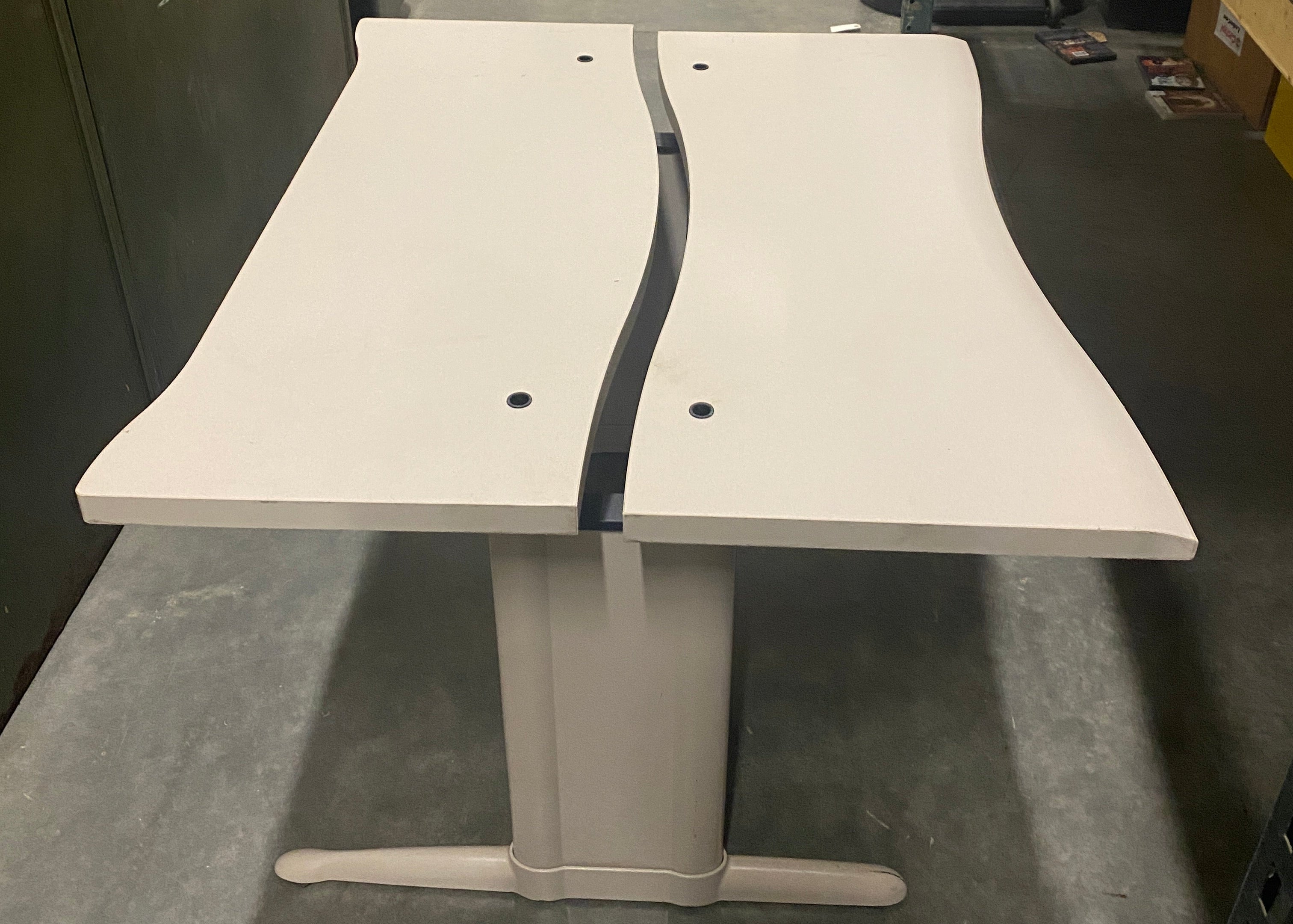 Beige Split-Top Table