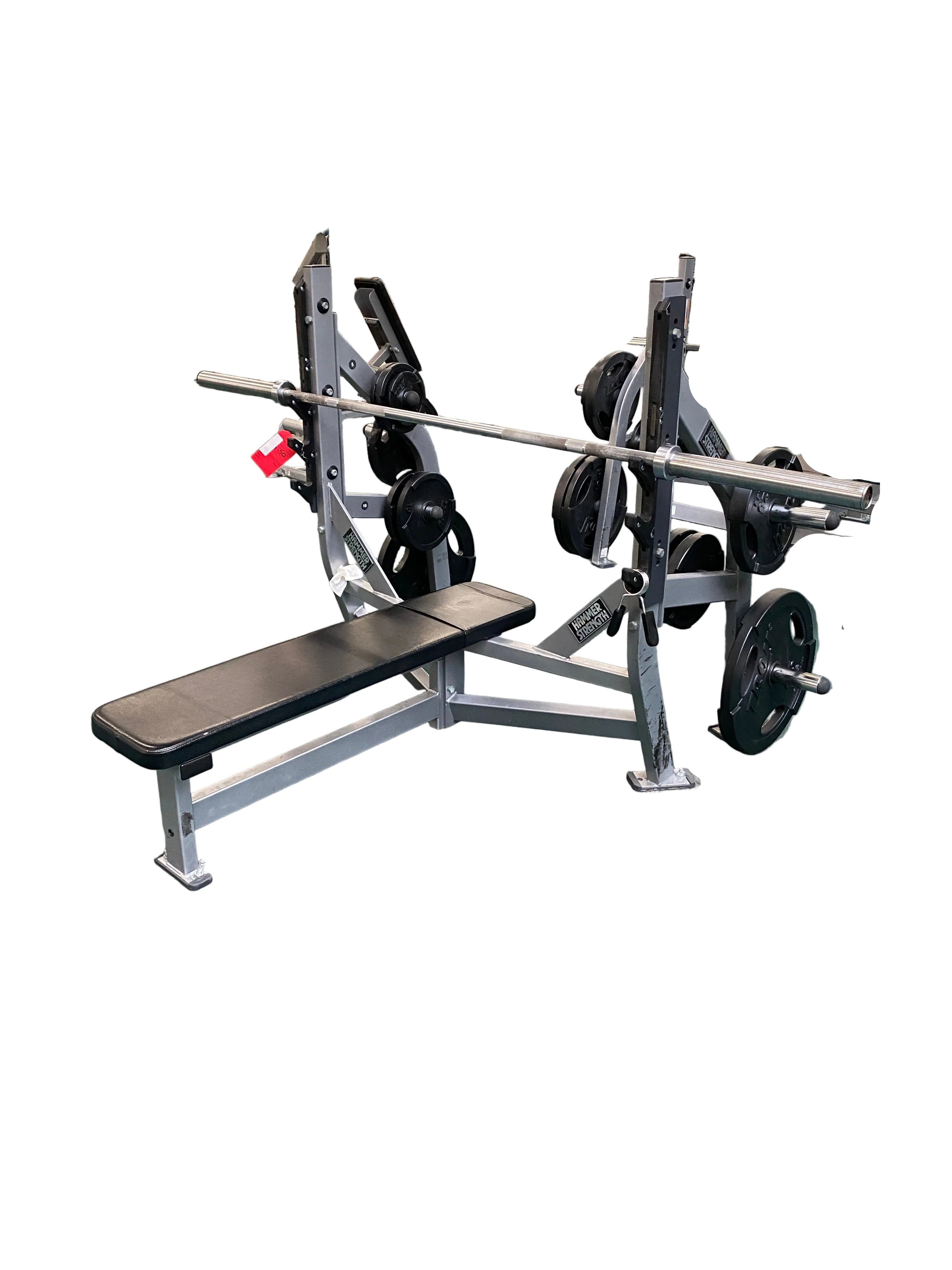 Hammer Strength Bench Press & Weight Storage #4