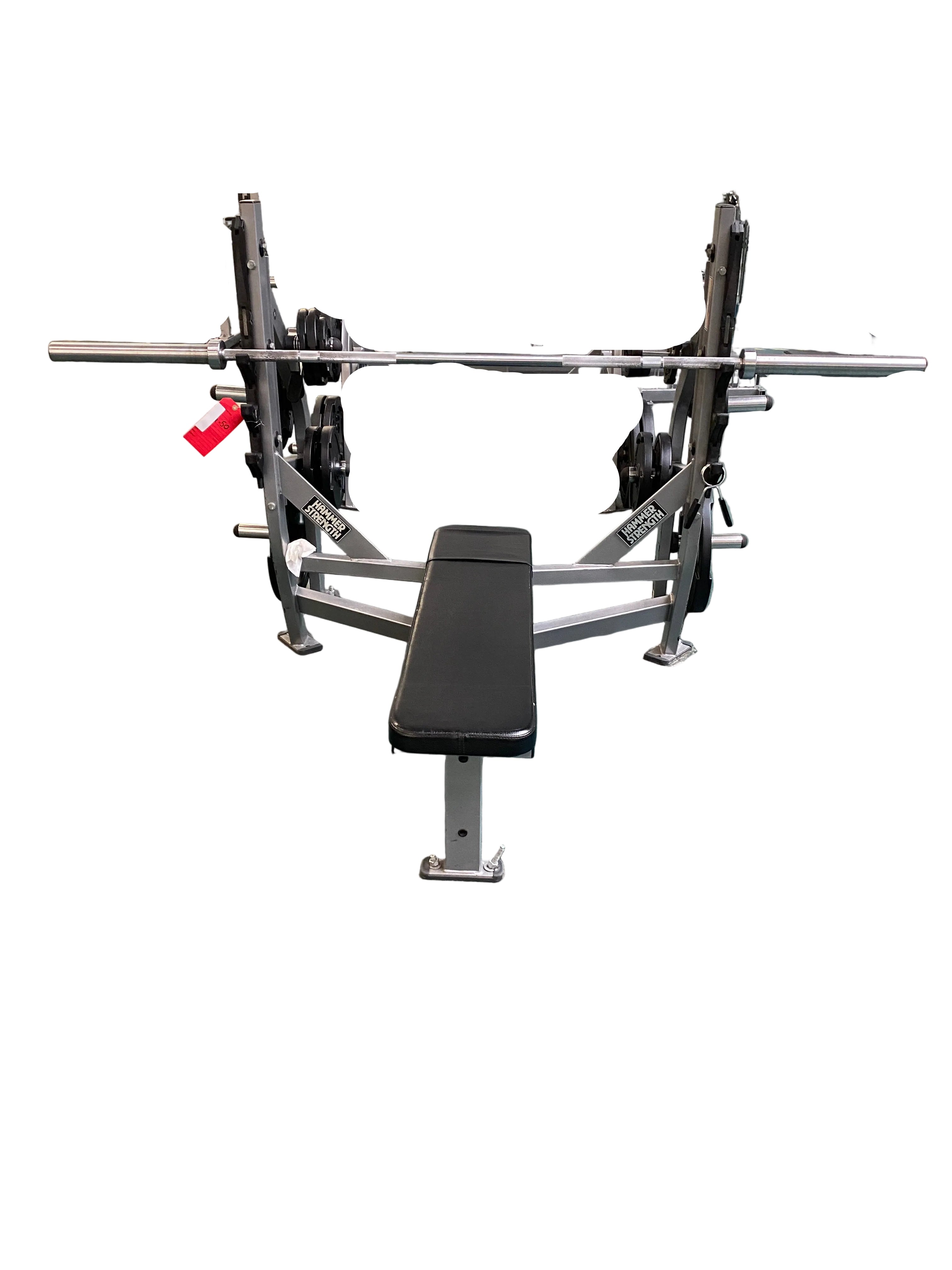 Hammer Strength Bench Press & Weight Storage #4