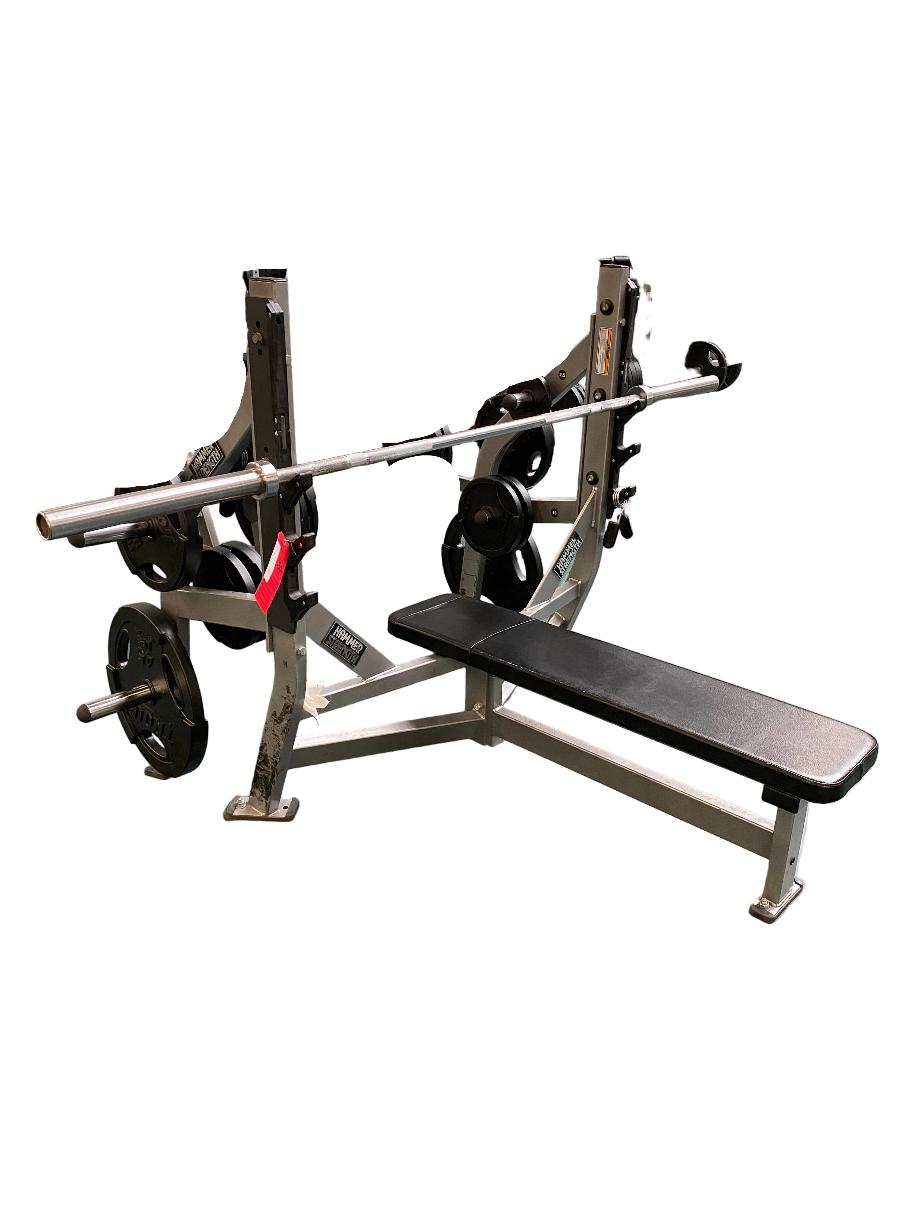 Hammer Strength Bench Press & Weight Storage #4
