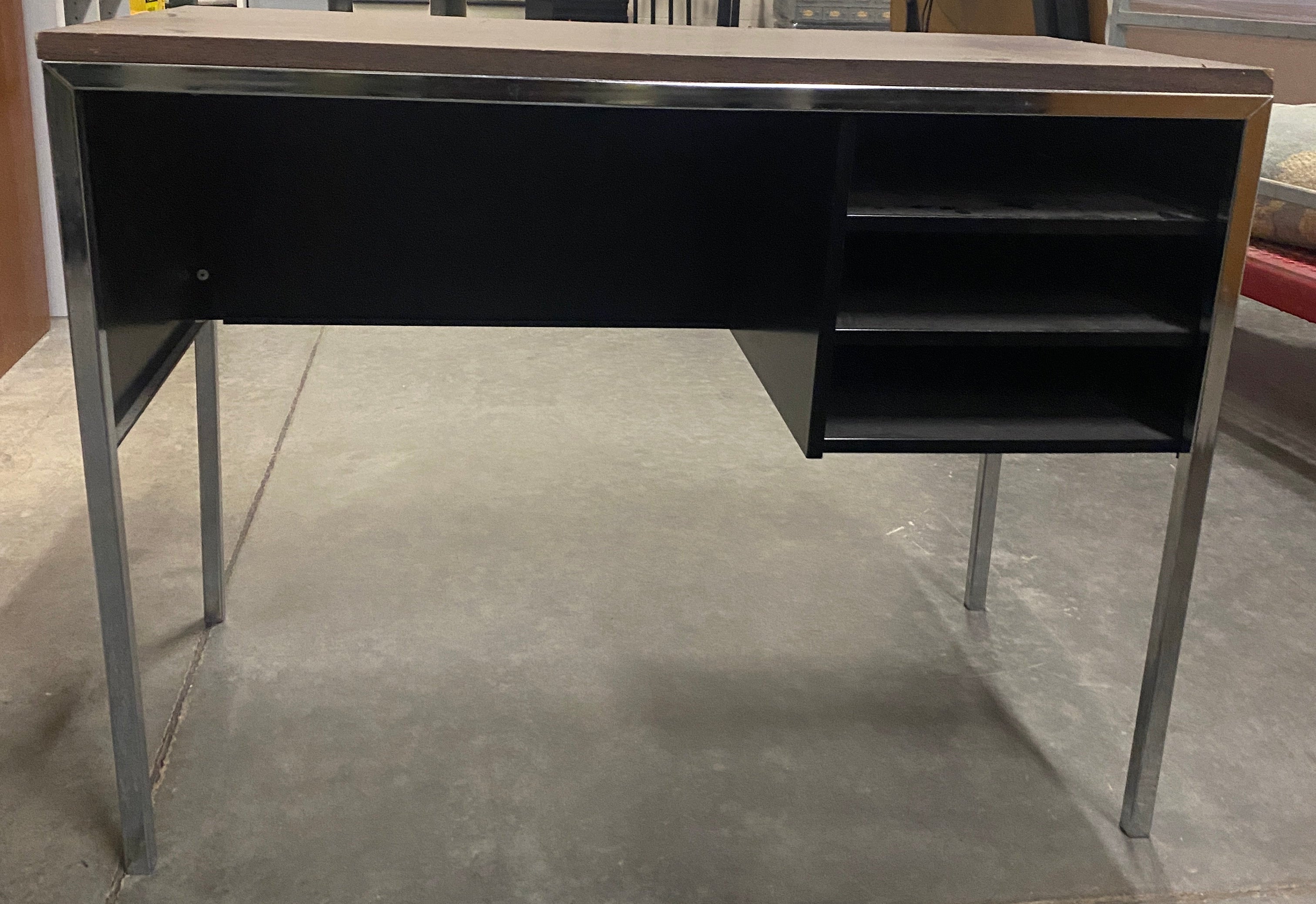 Wooden Top Desk w/ Storage