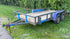 Metal Blue 18 Ft All Purpose Trailer
