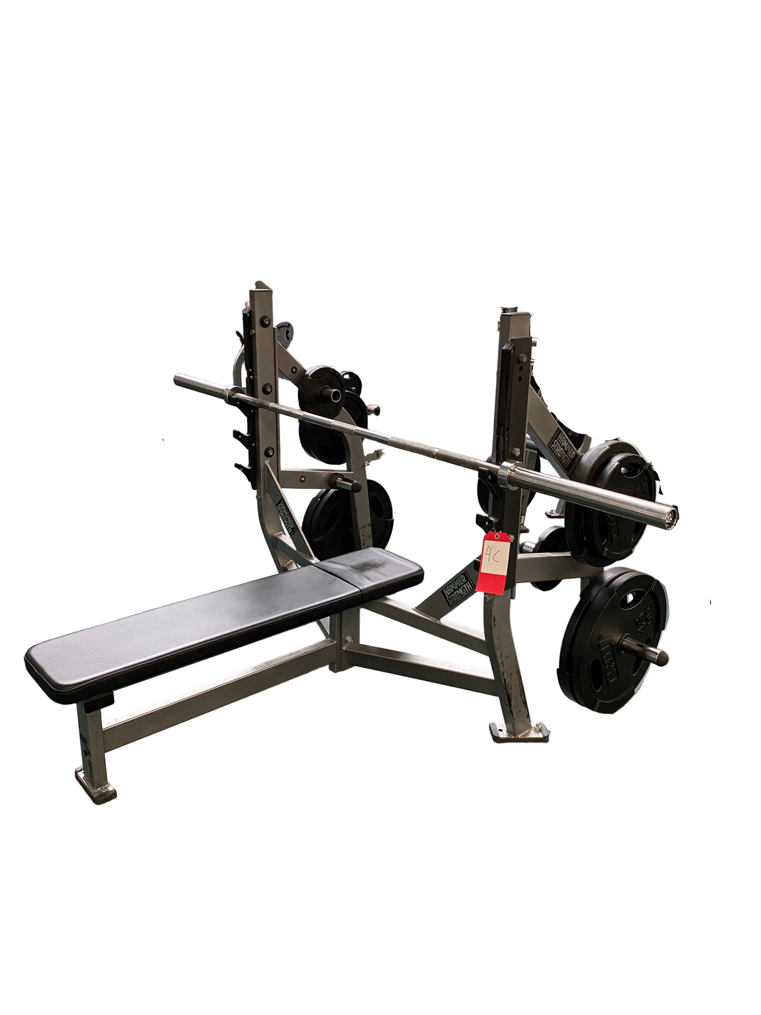 Hammer Strength Bench Press & Weight Storage #5