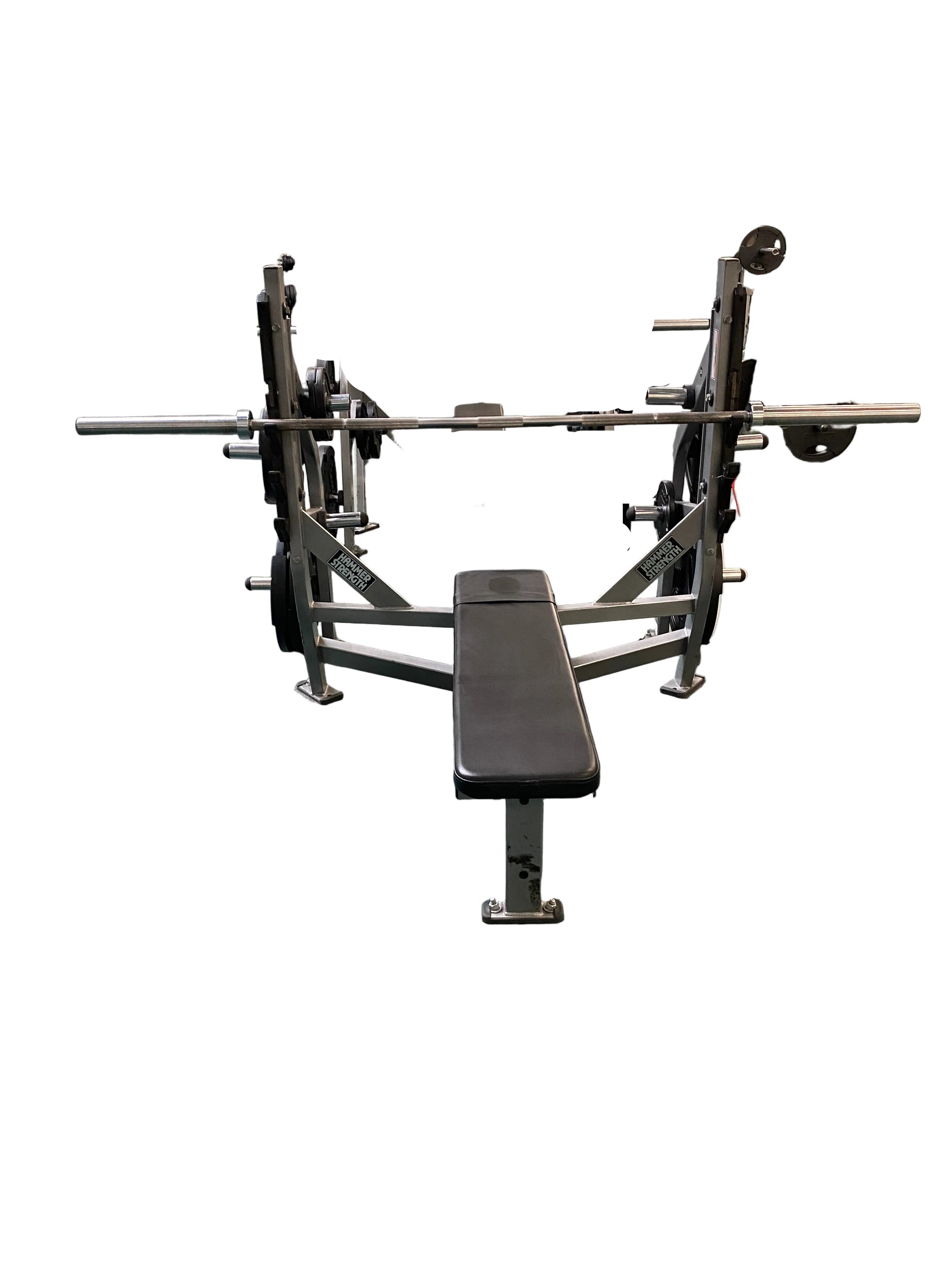 Hammer Strength Bench Press & Weight Storage #5