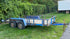 Metal Blue 18 Ft All Purpose Trailer