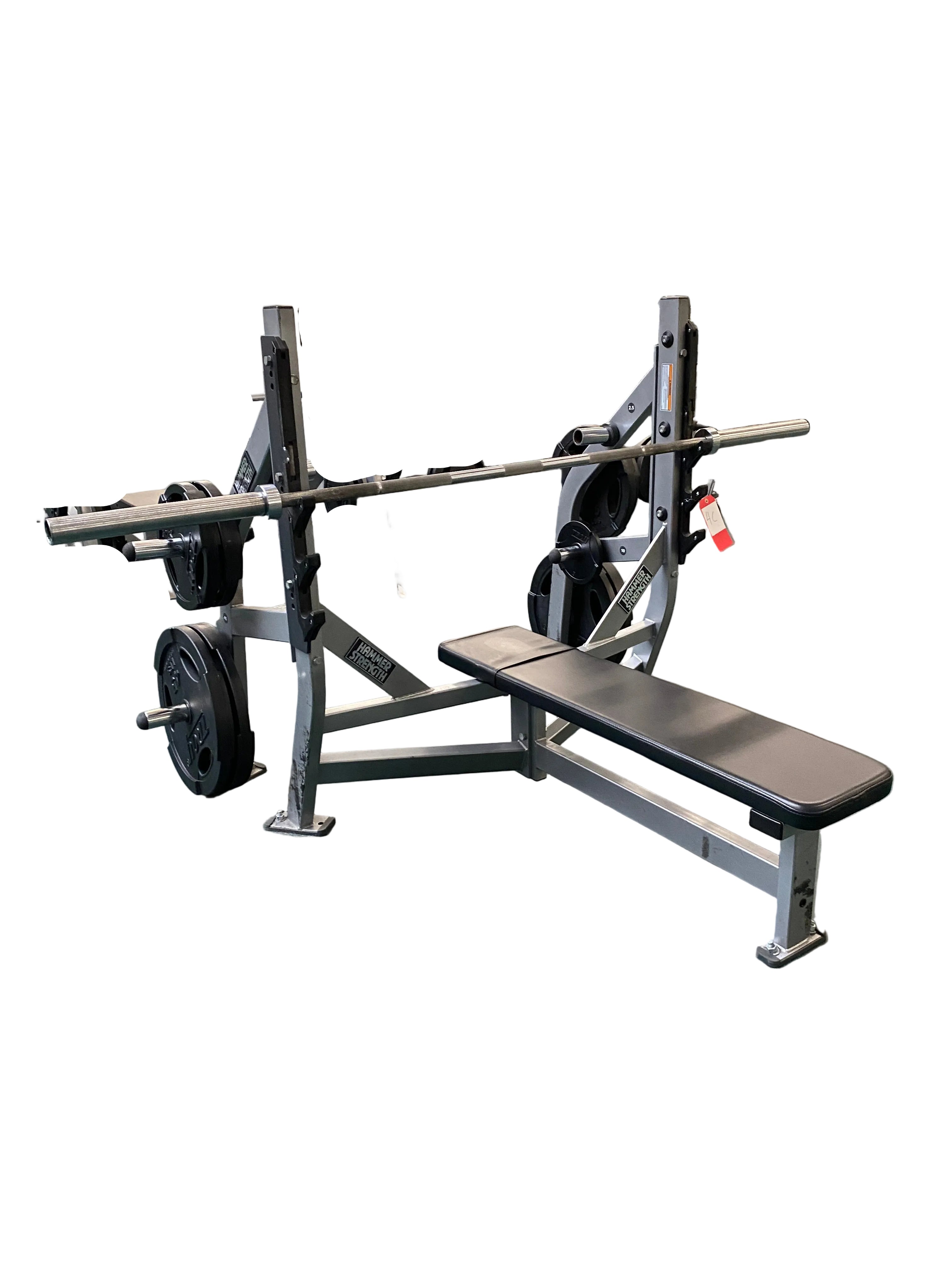 Hammer Strength Bench Press & Weight Storage #5