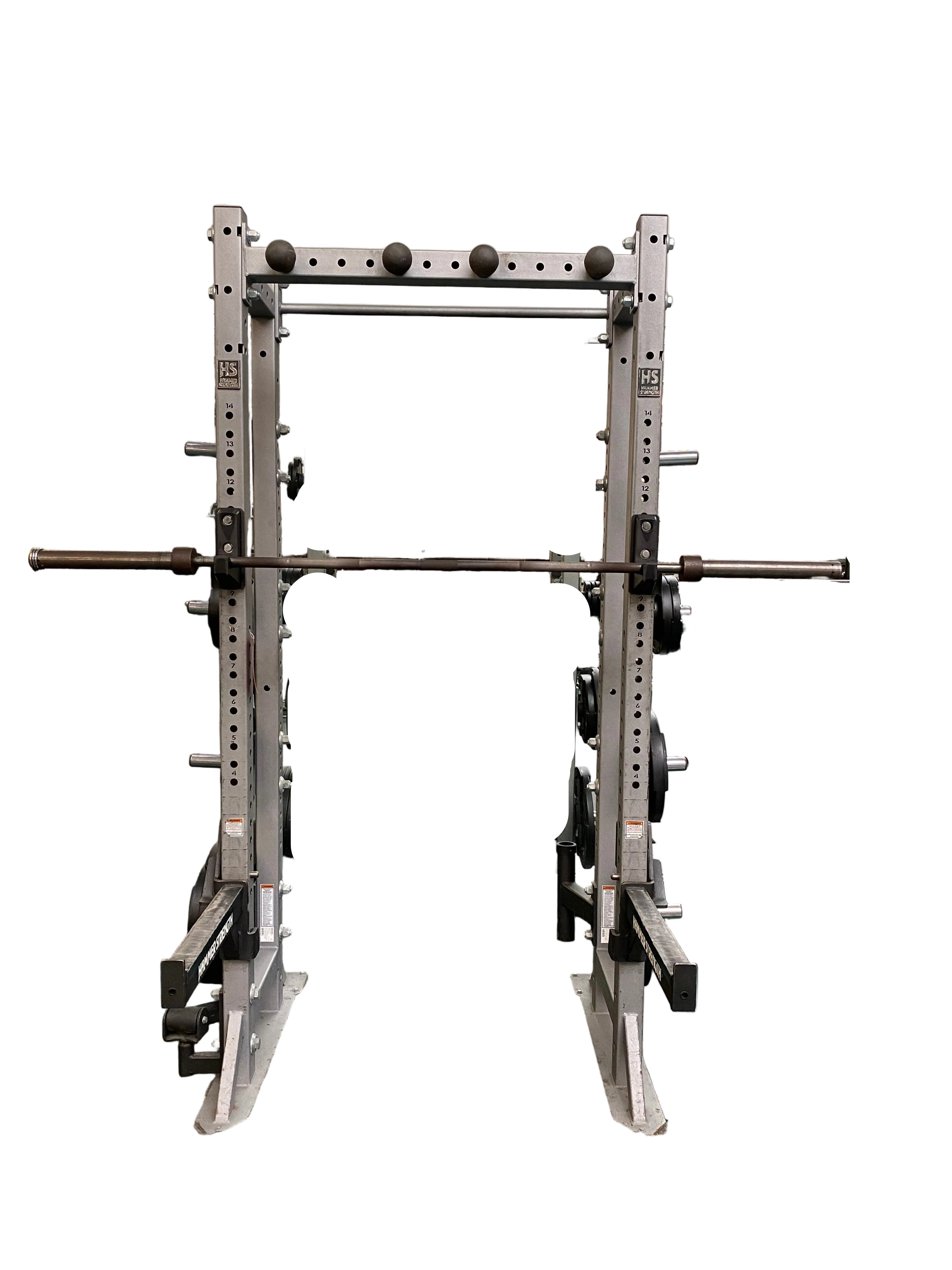 Hammer Strength HD Elite ID Power Rack With Ball Grips #1