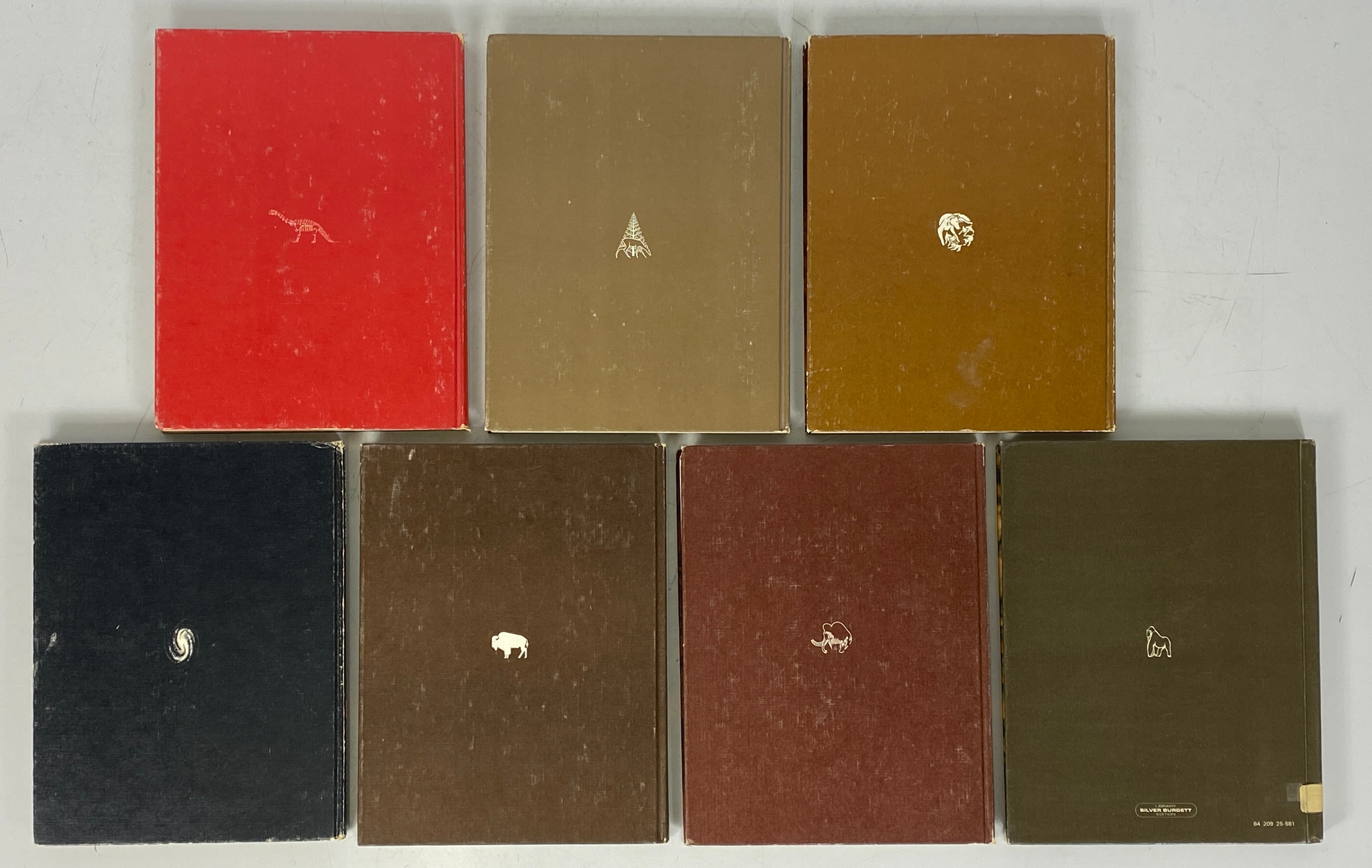 7 Vols: Life Nature Library incl Evolution/Mammals/Universe 1963-65 HC