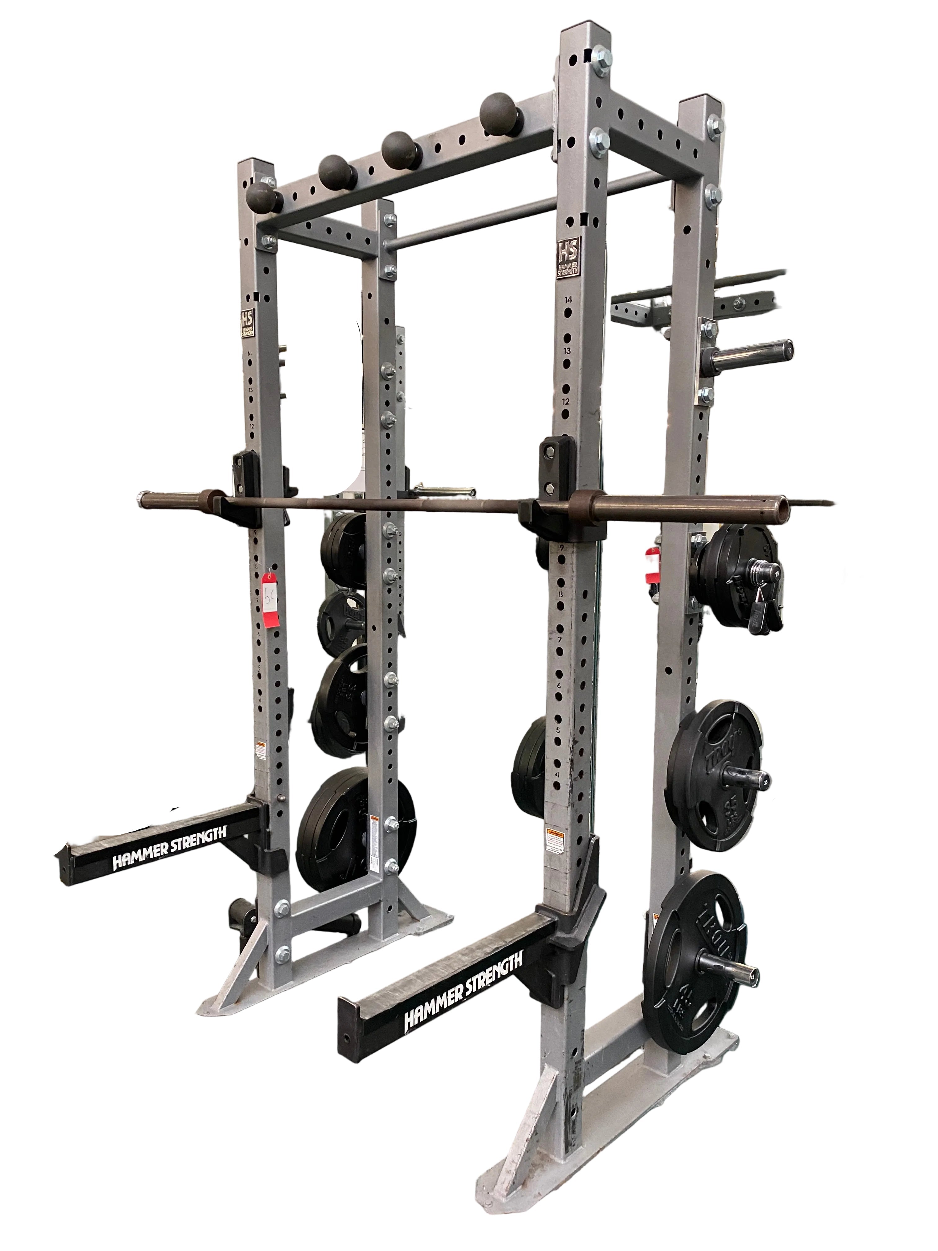 Hammer Strength HD Elite ID Power Rack With Ball Grips #1