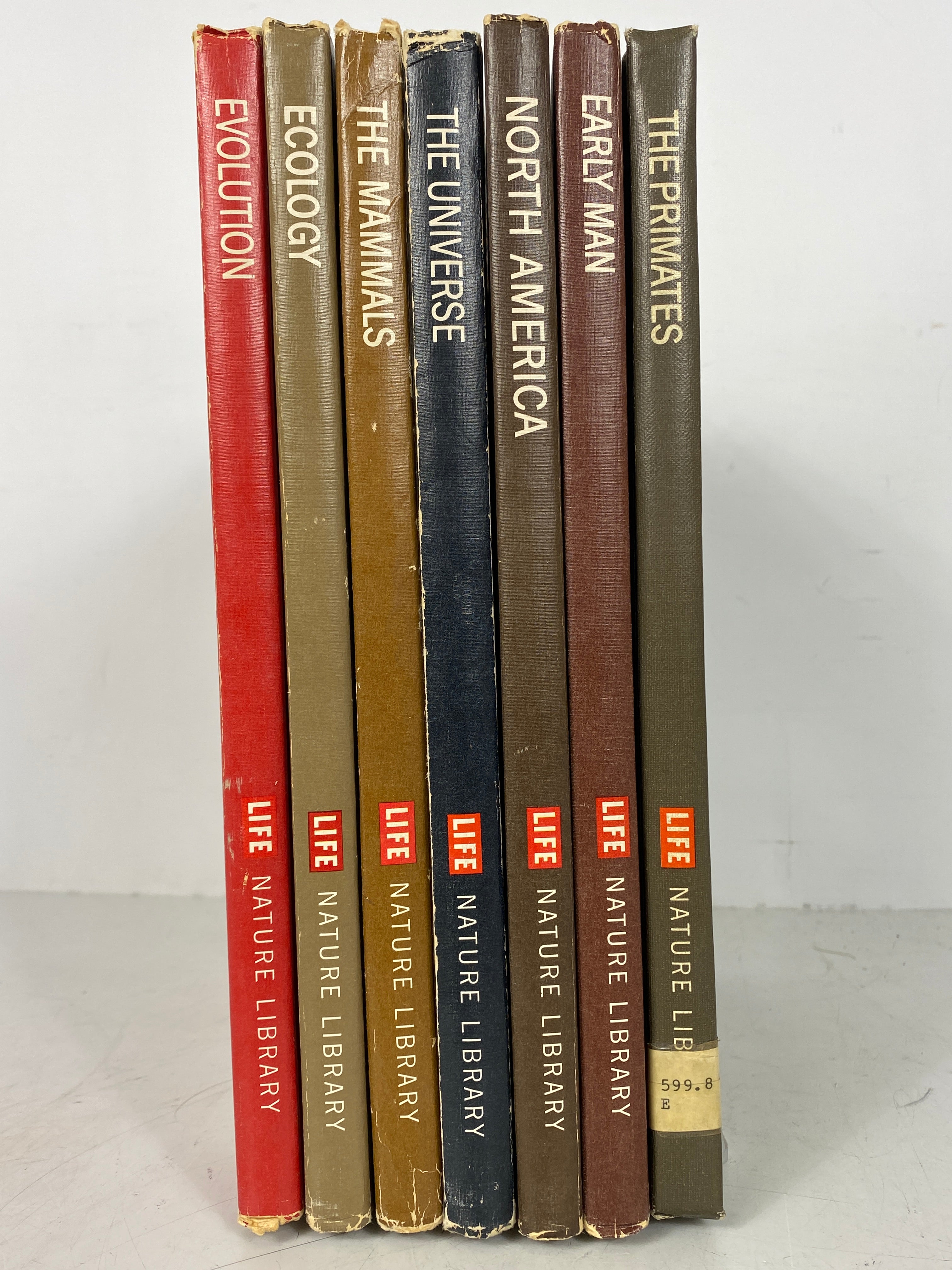 7 Vols: Life Nature Library incl Evolution/Mammals/Universe 1963-65 HC