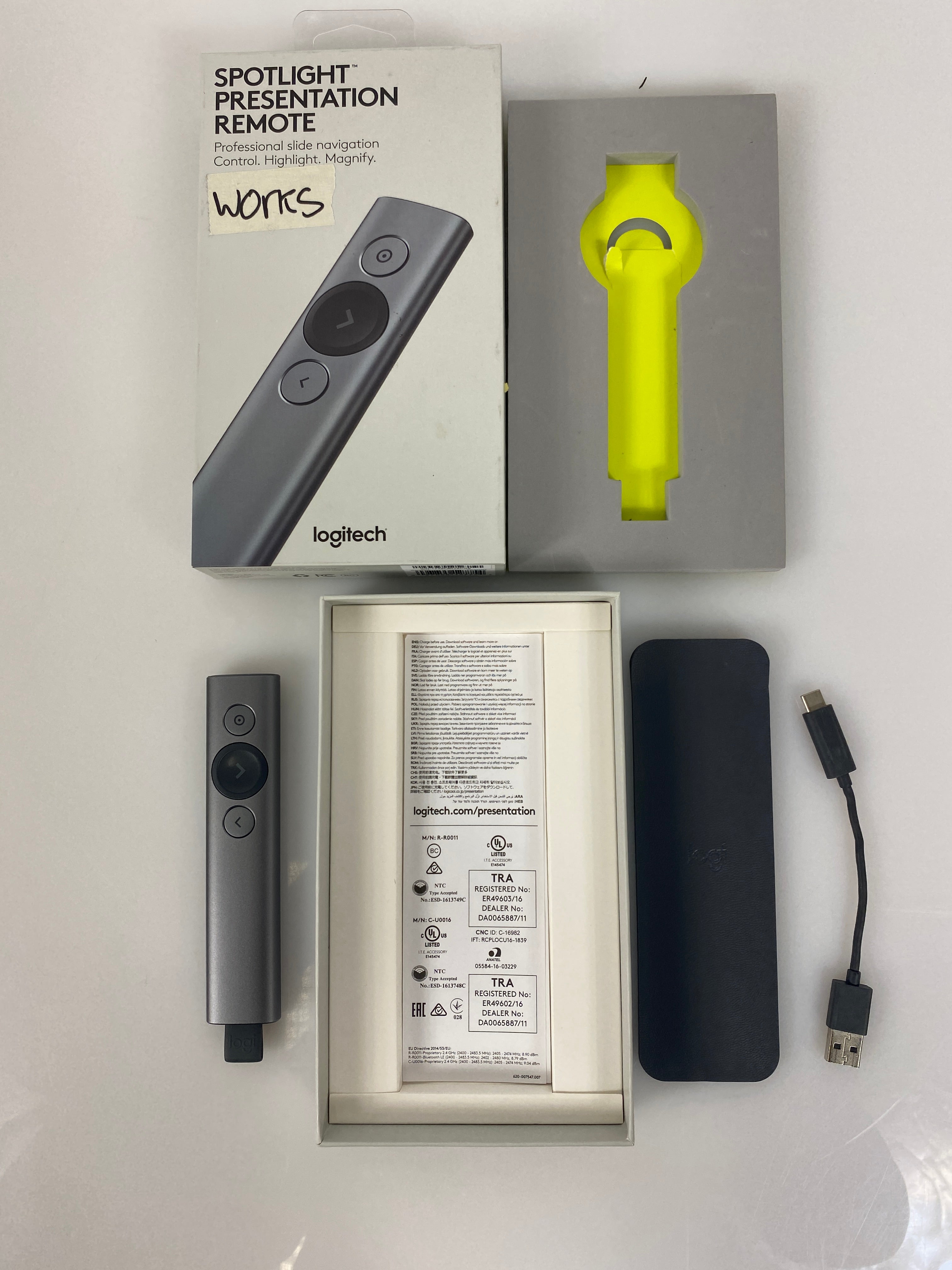 Logitech Wireless Spotlight Presentation Remote