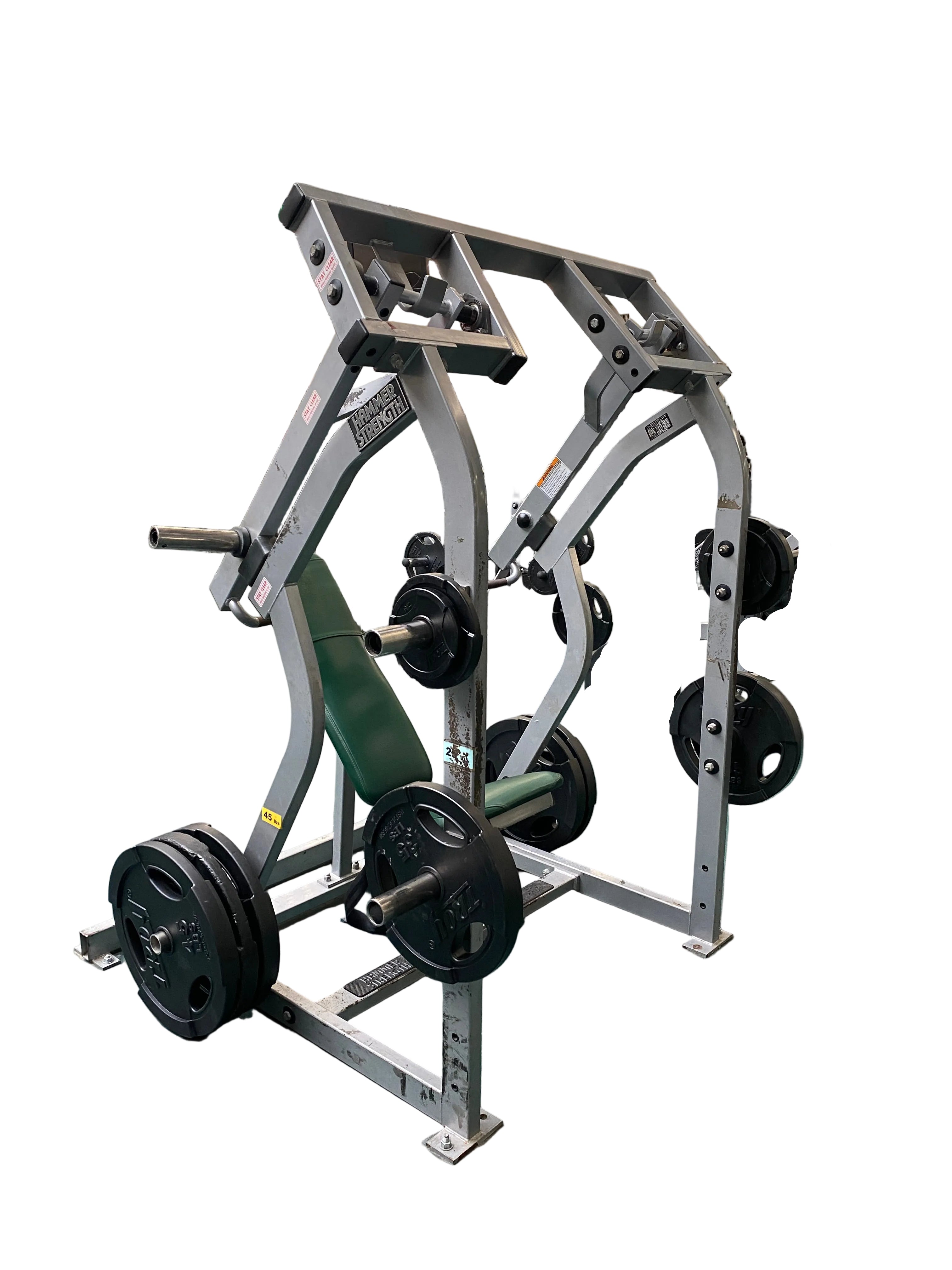 Hammer Strength Iso-Lateral Shoulder Press Machine
