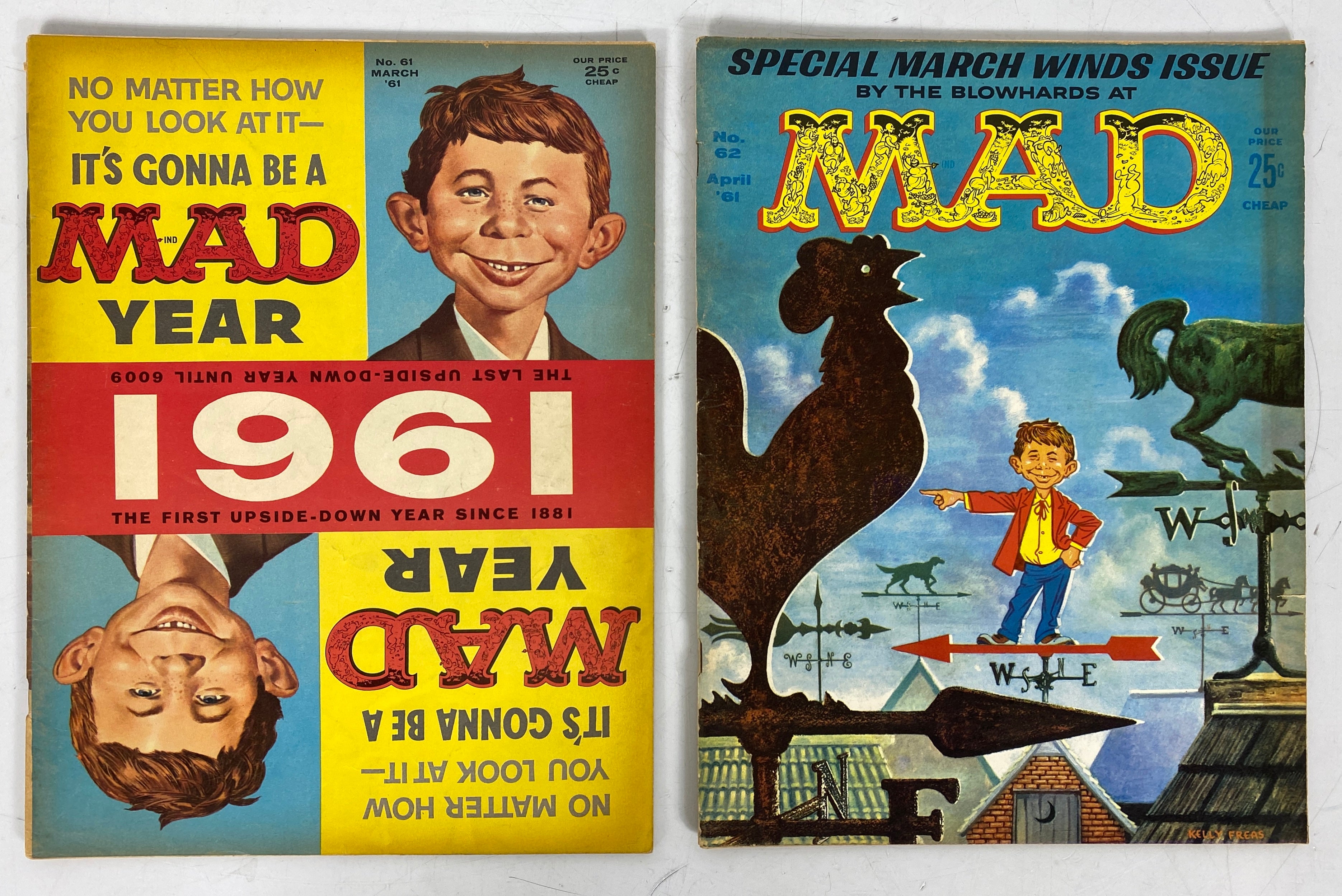 Lot of 31 Mad Magazine (1959-1969) Includes Annuals