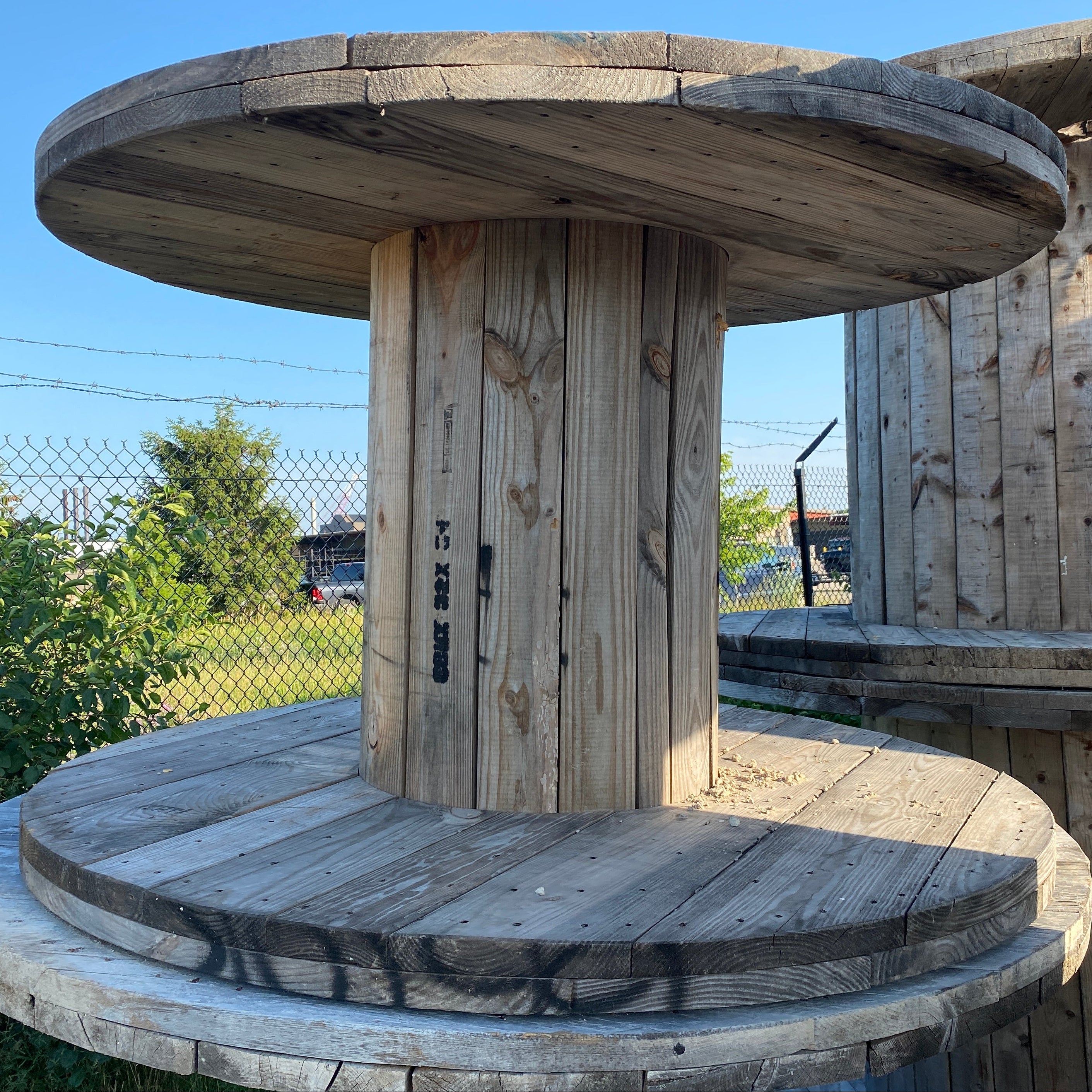 5 Foot Wooden Spool