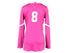 Nike Pink MSU Long Sleeve Volleyball Jersey #8 Women's Size L