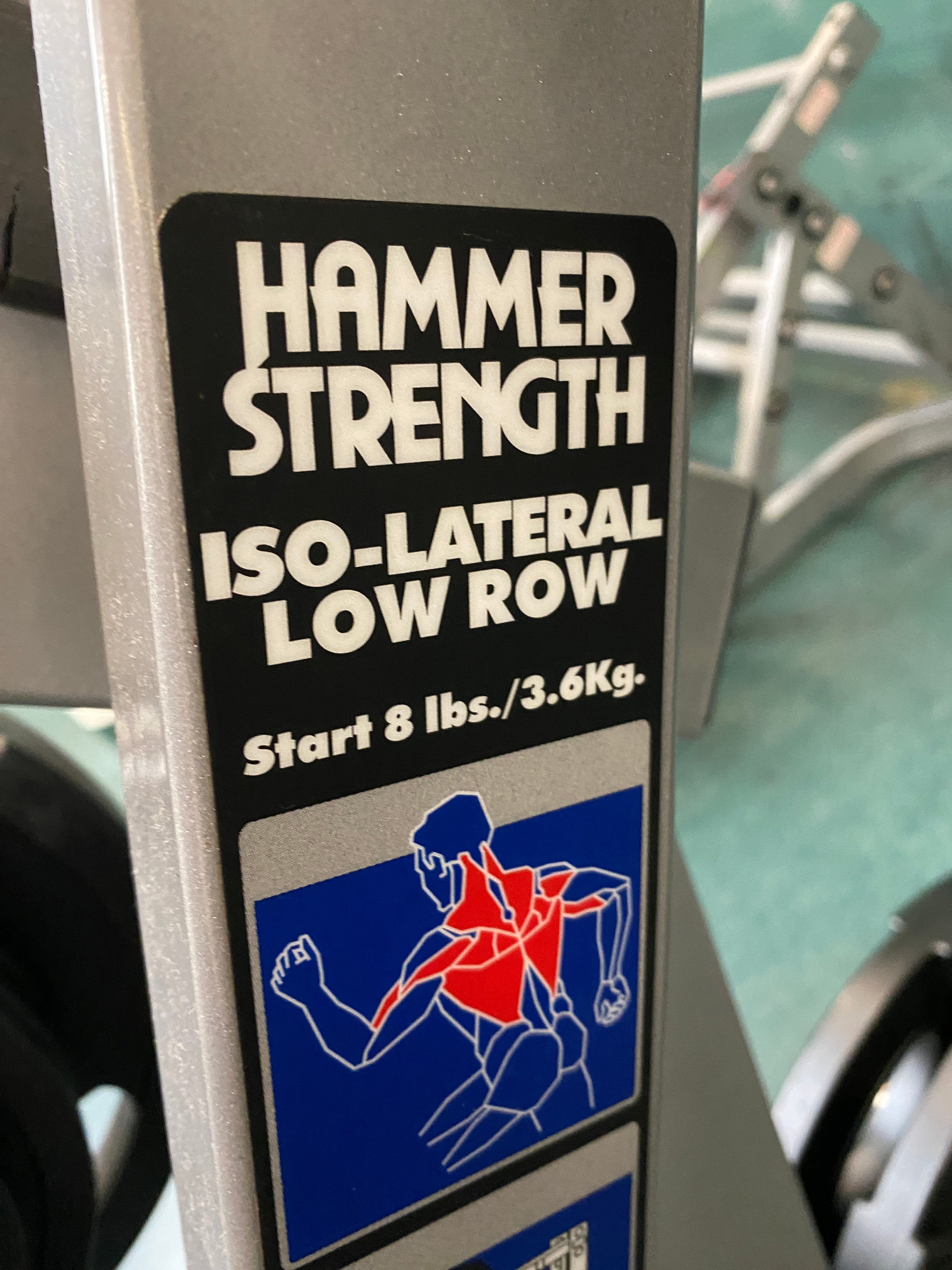 Hammer Strength Iso Lateral Low Row