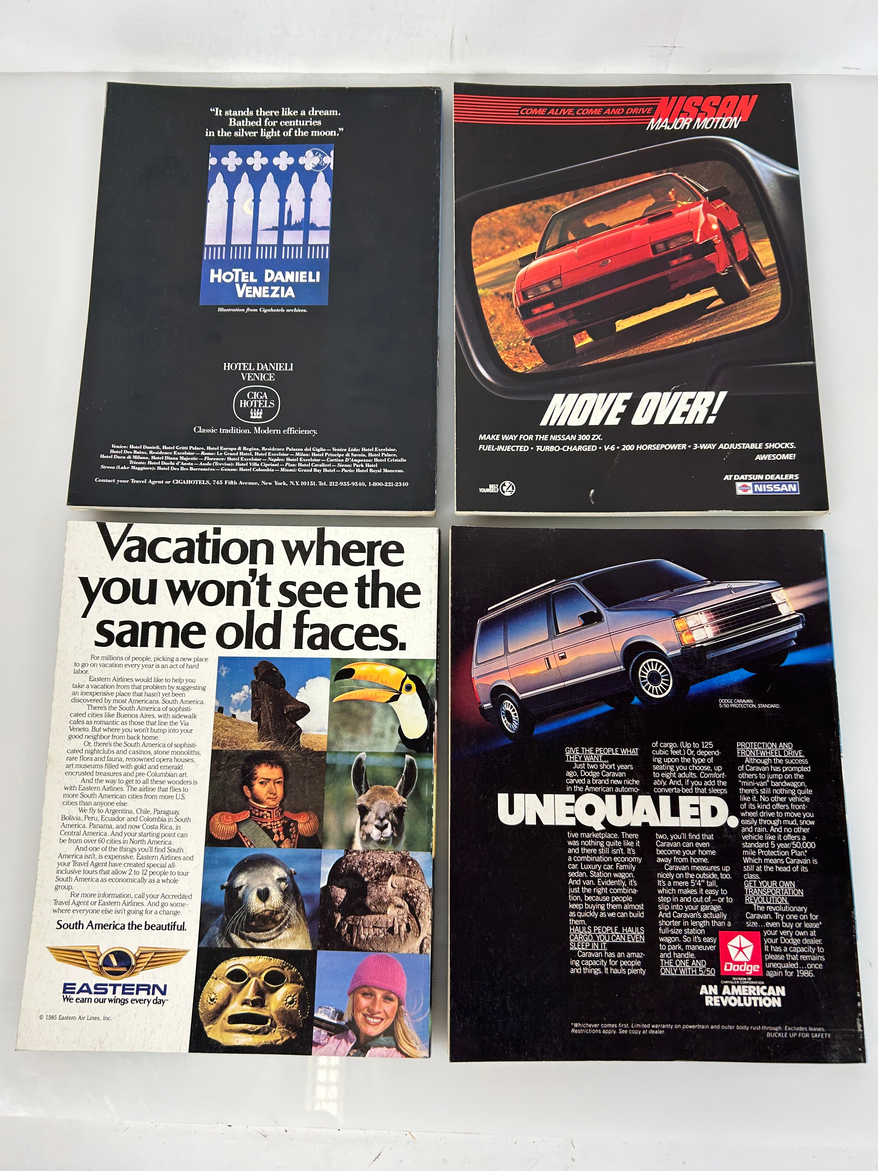 National Geographic Traveler Adventure Magazine 1985 FULL YEAR