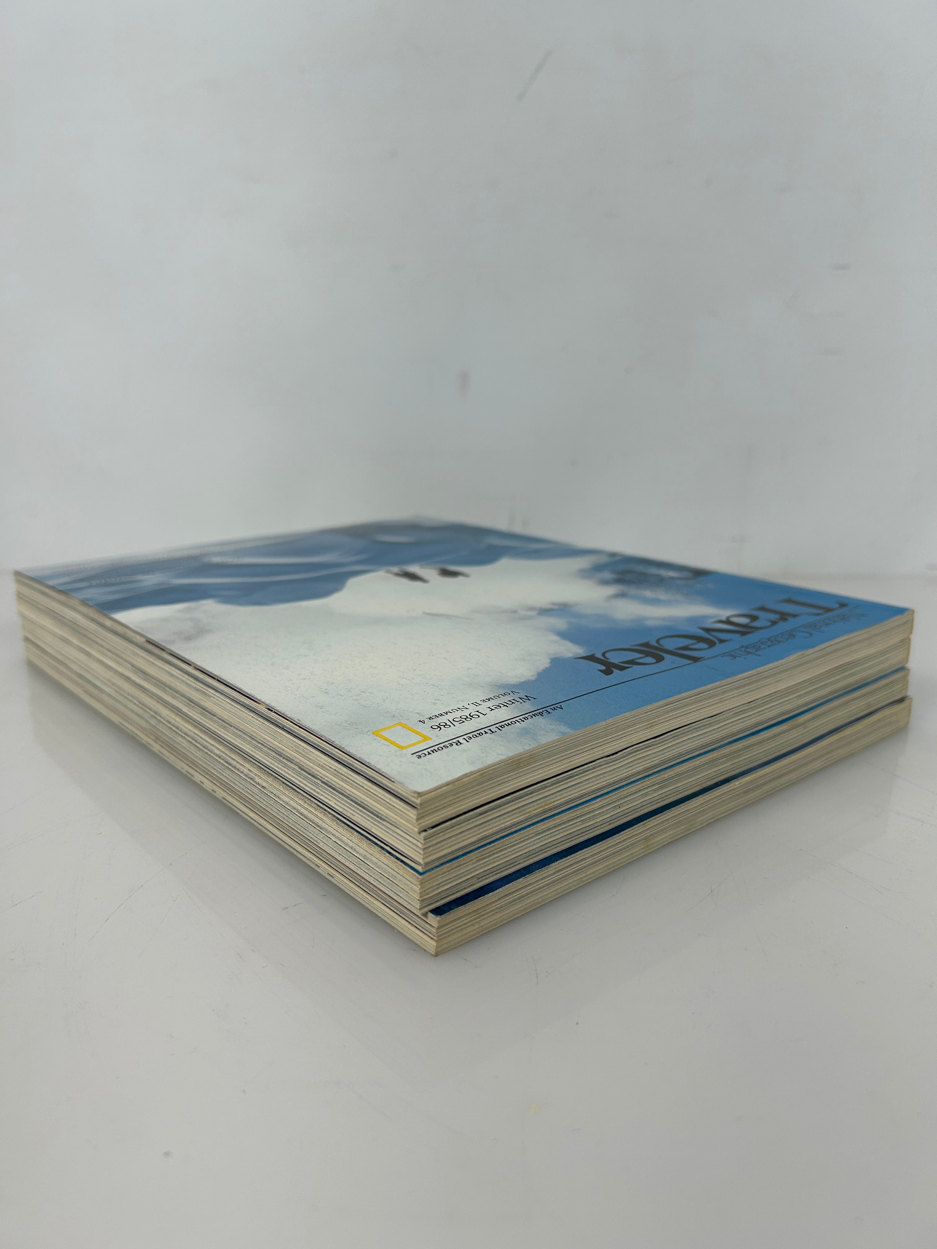 National Geographic Traveler Adventure Magazine 1985 FULL YEAR