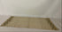 Vintage 1940s Tan Ornamental Fabric with Cross-stitched Floral Design