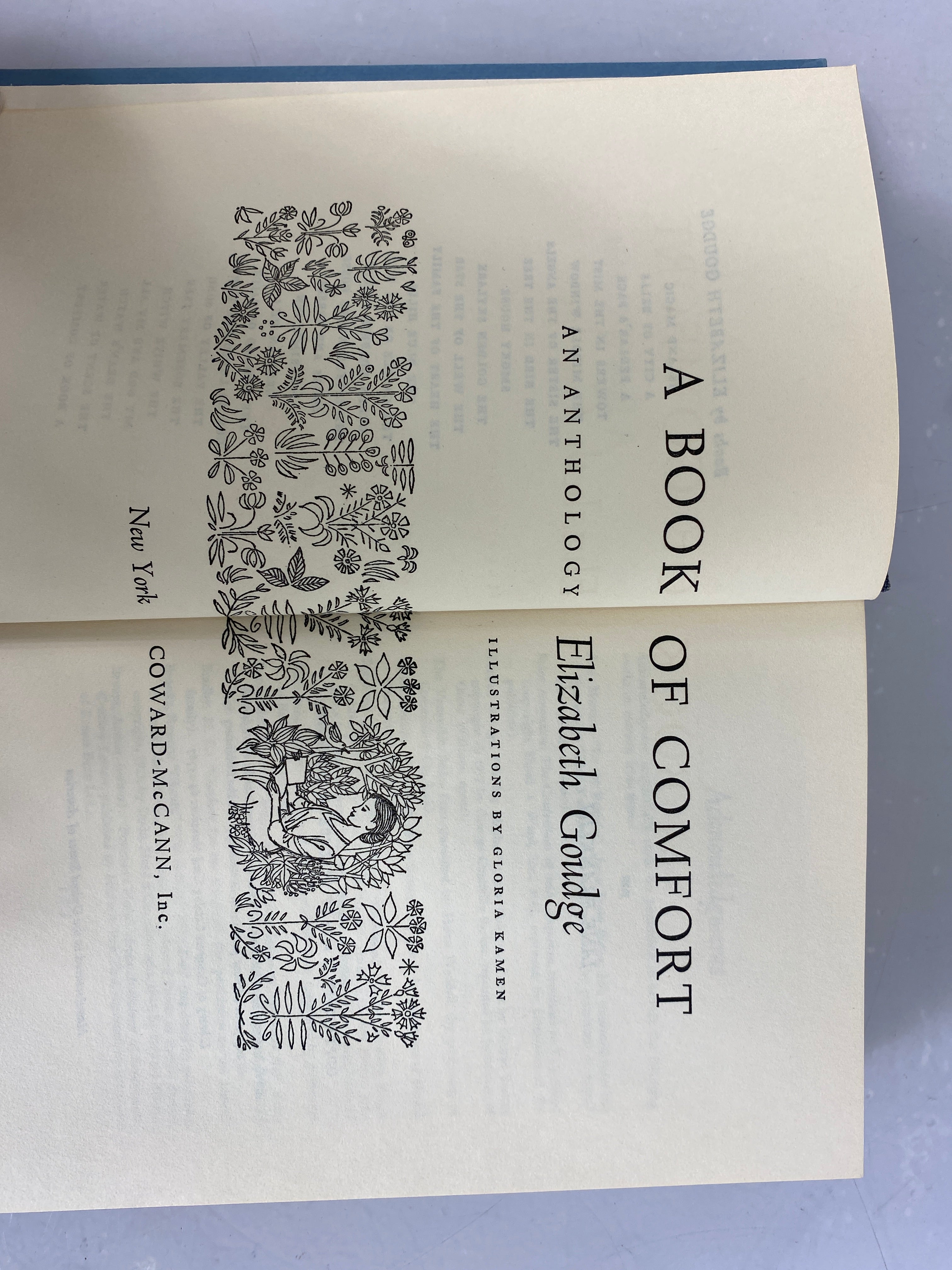 A Book of Comfort by Elizabeth Goudge 1964 HC DJ