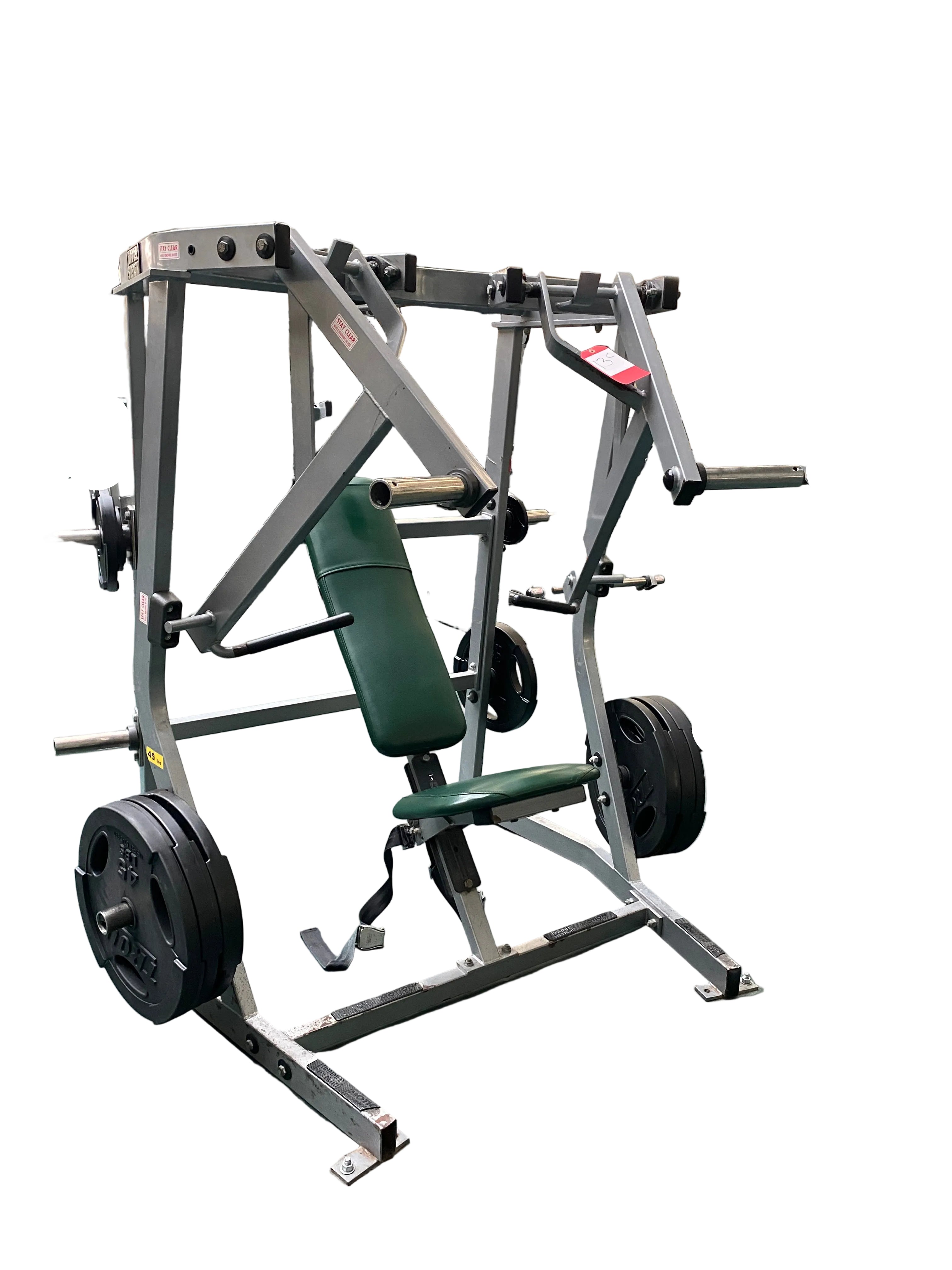 Hammer Strength Iso-Lateral Bench Press Machine #1