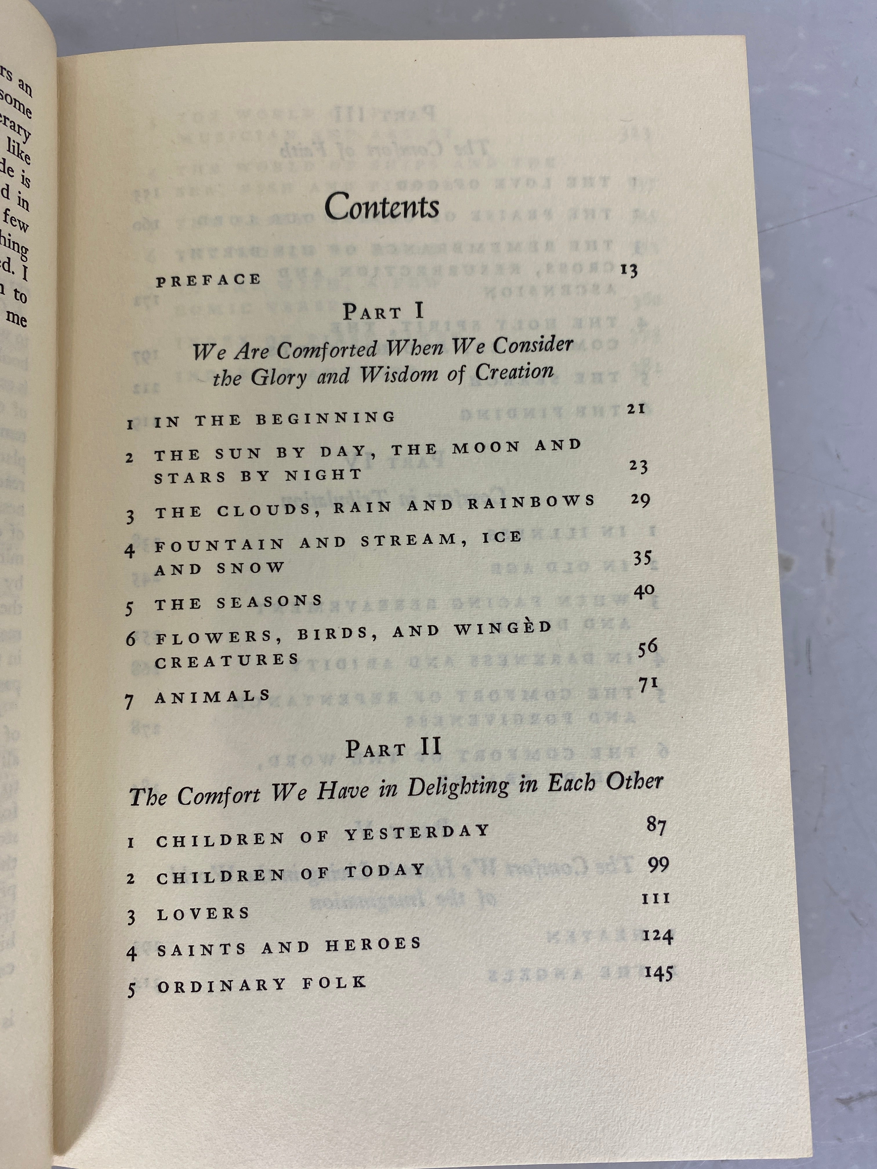 A Book of Comfort by Elizabeth Goudge 1964 HC DJ