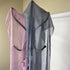 Vintage 1970s-1980s Sheer Purple and Blue Robe