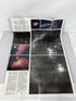 6 National Geographic Maps/Posters incl Moon Landing/Mars/The Heavens