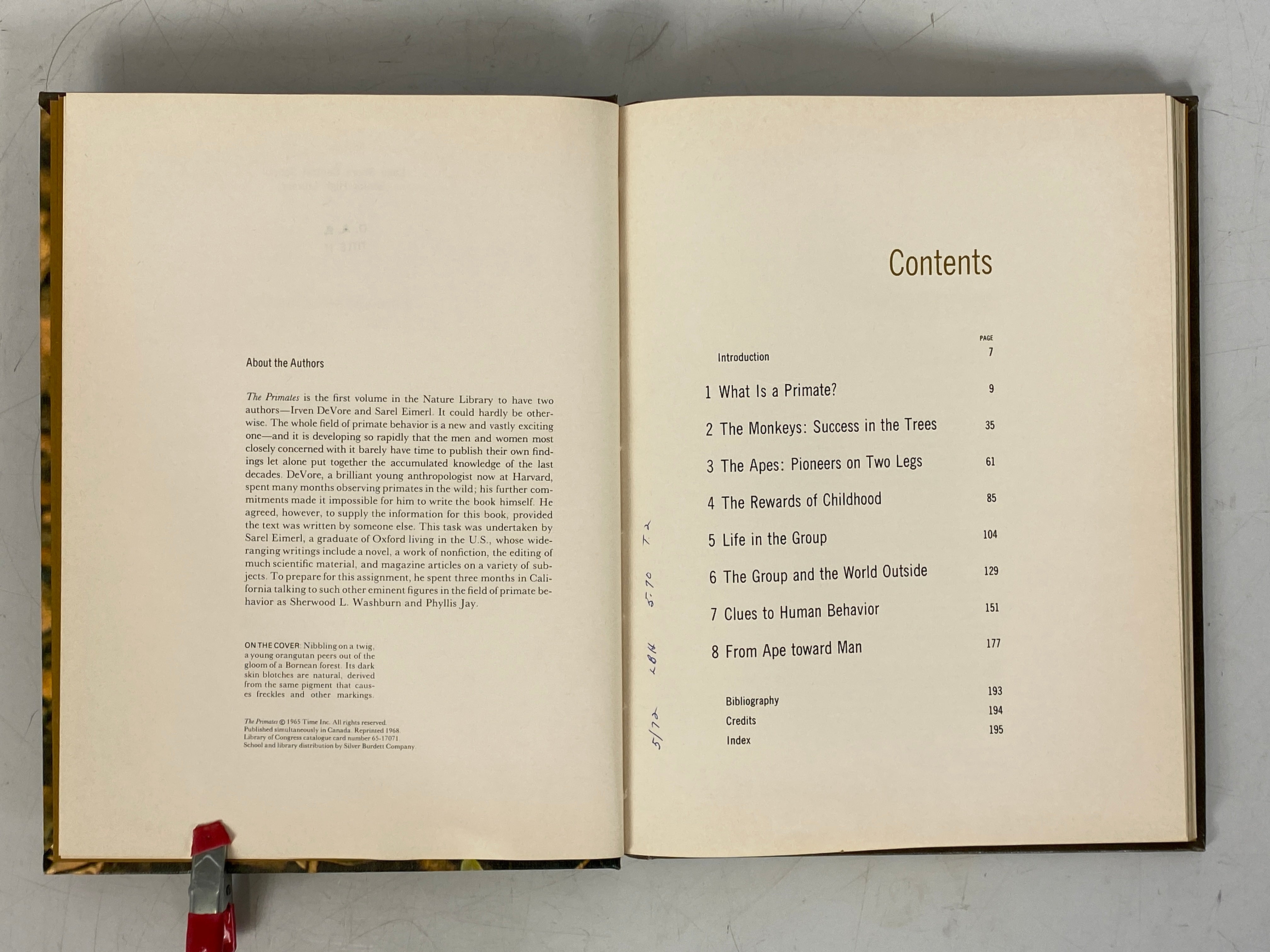 7 Vols: Life Nature Library incl Evolution/Mammals/Universe 1963-65 HC
