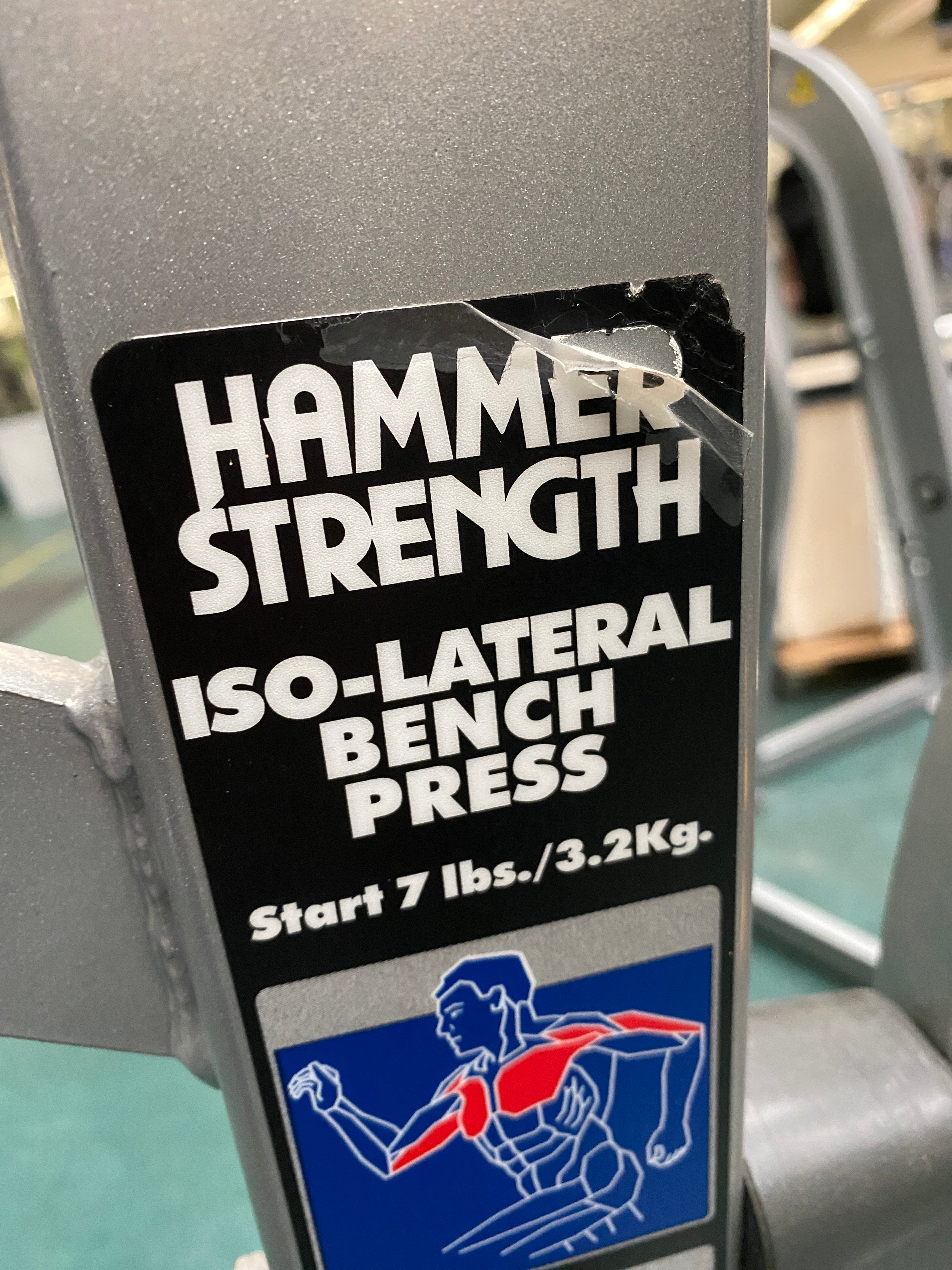 Hammer Strength Iso-Lateral Bench Press Machine #1