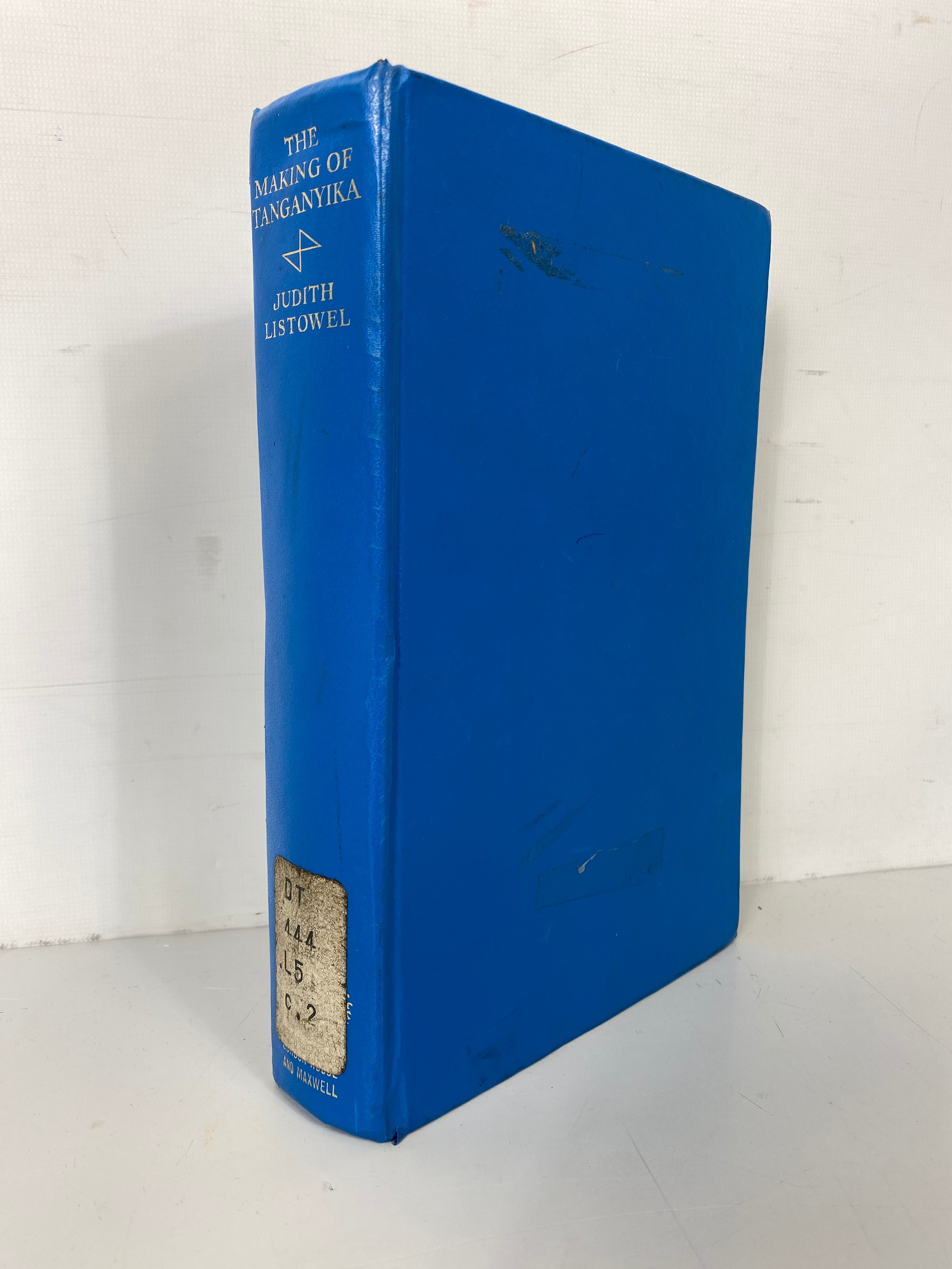 The Making of Tanganyika by Judith Listowel 1965 HC Ex-Library