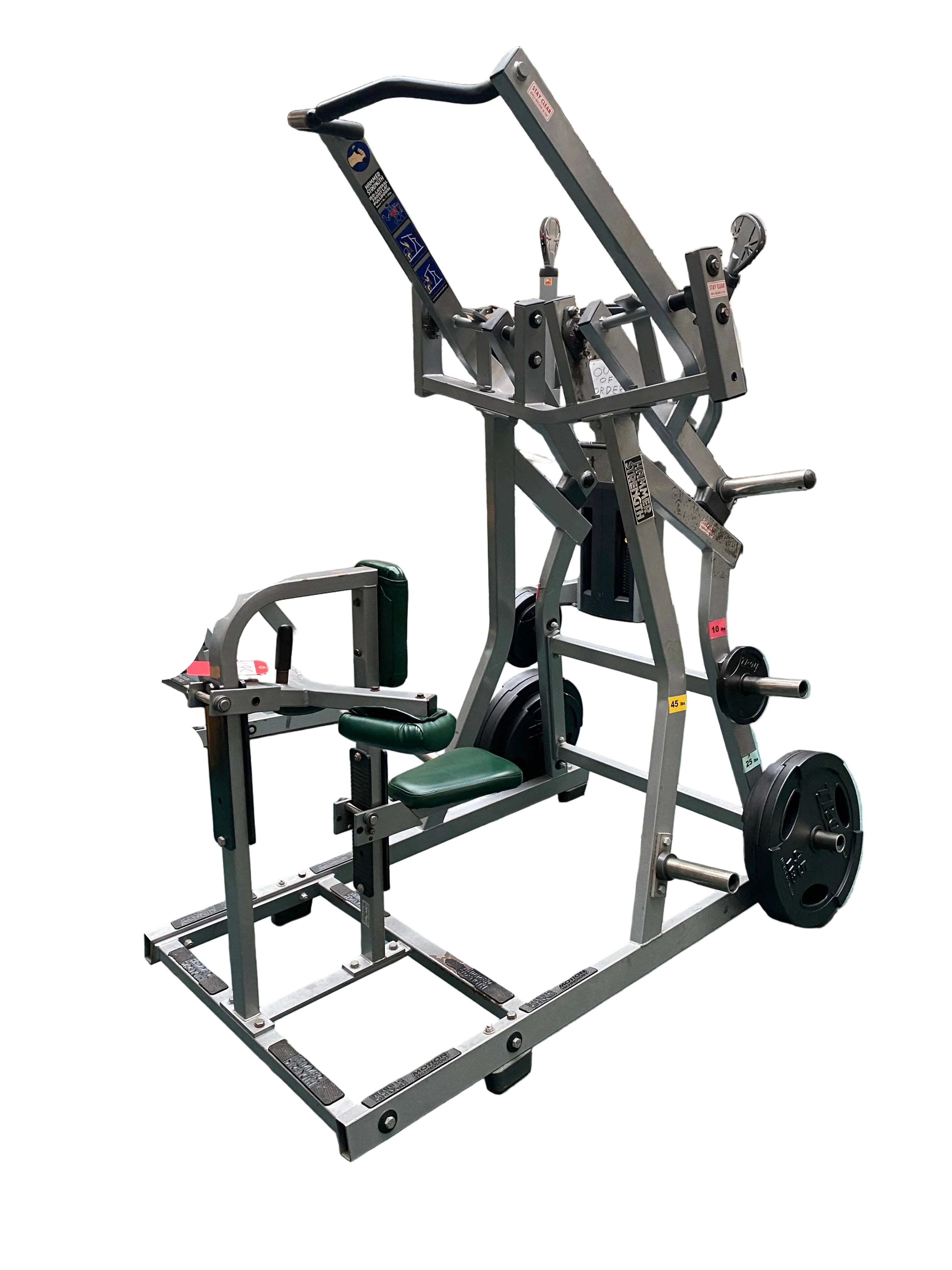 Hammer Strength Iso-Lateral Front Lat Pulldown Machine