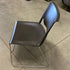 Black Plastic Stackable Chair