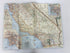 Lot of 2 Nat Geo Maps Close Up USA California/Nevada & Southern California 66-74