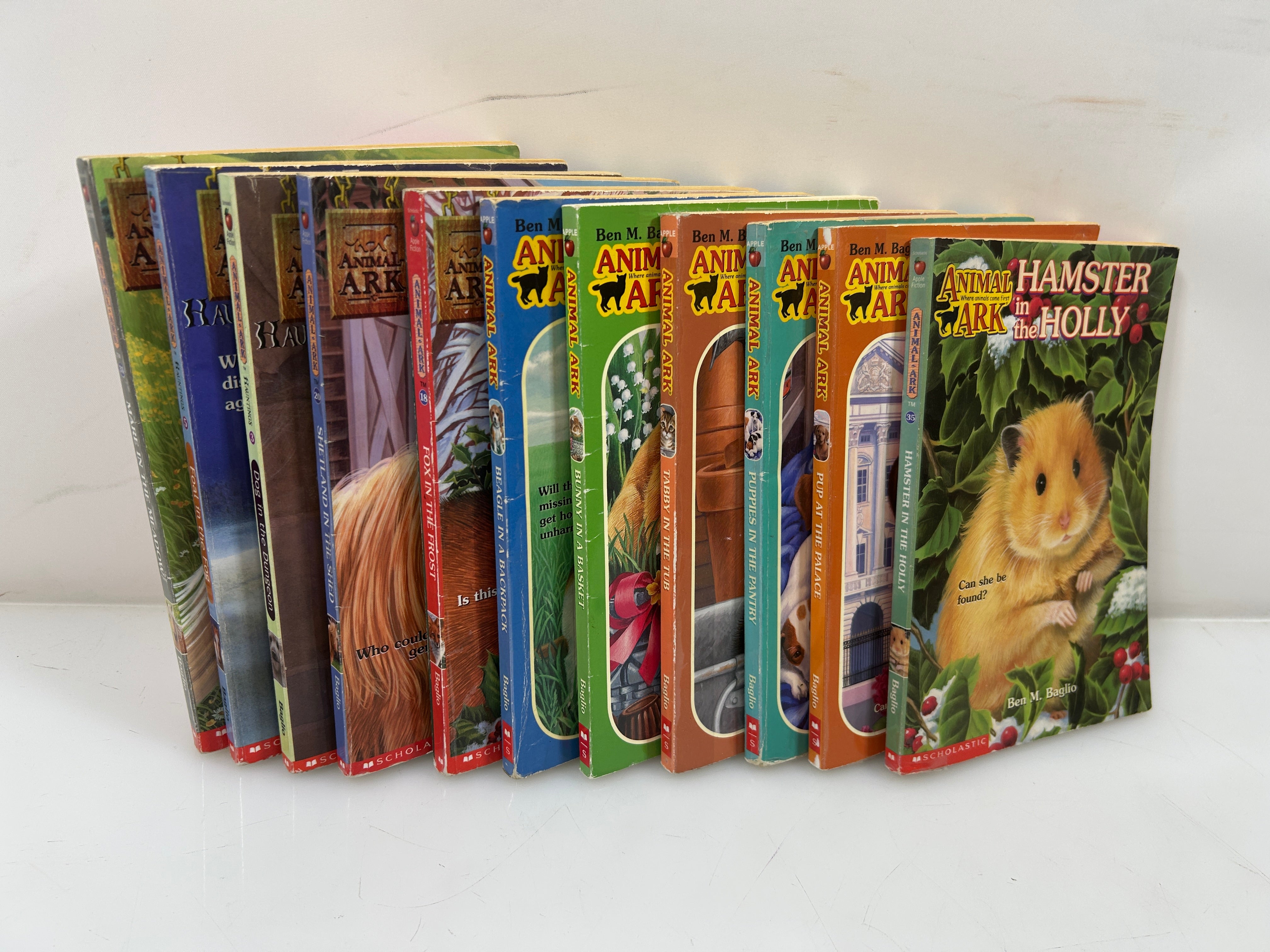 Lot of 11 Vintage 1990’s Animal Ark Paperback Books Scholastic SC