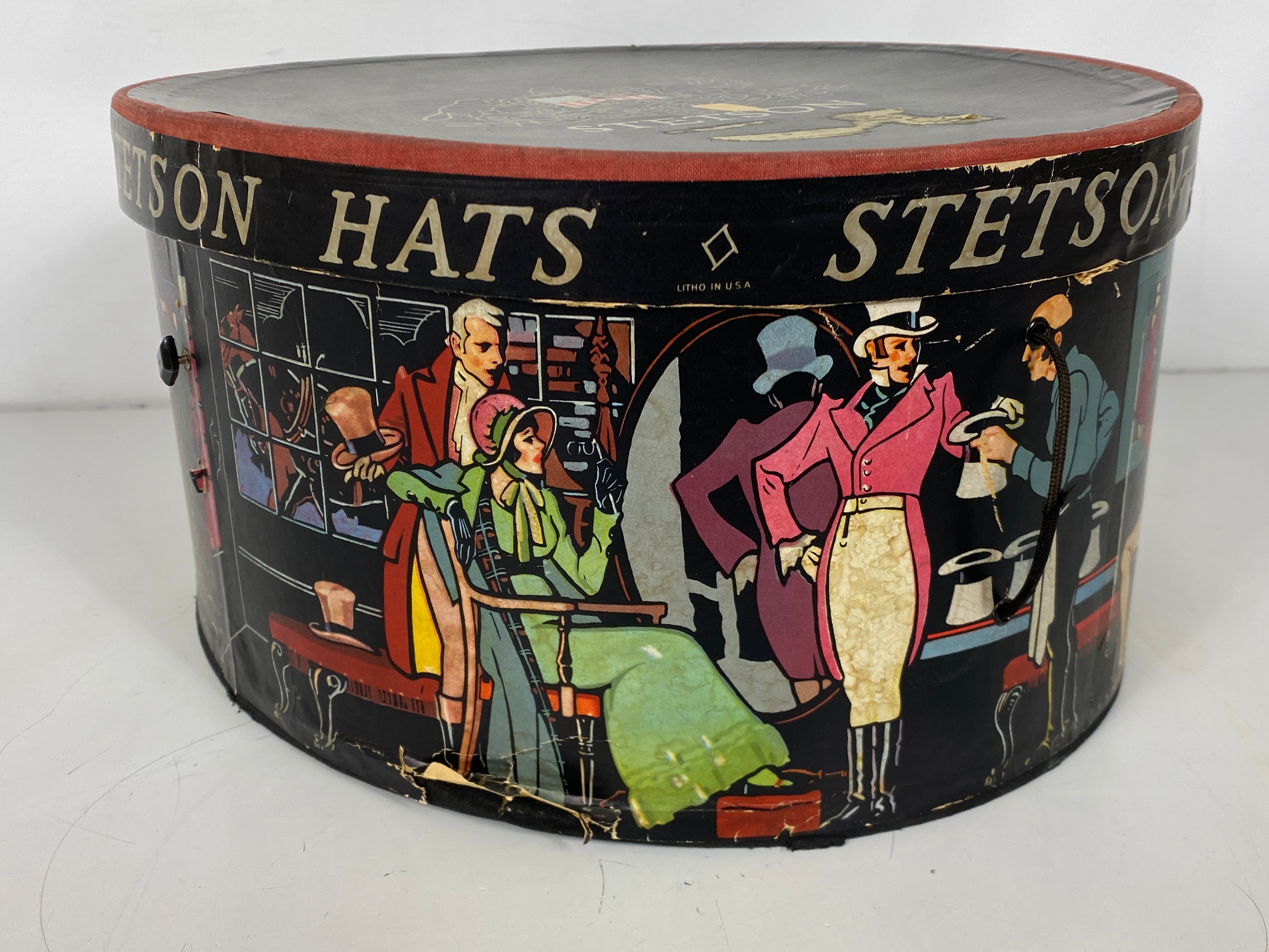 Vintage Stetson Hat Box