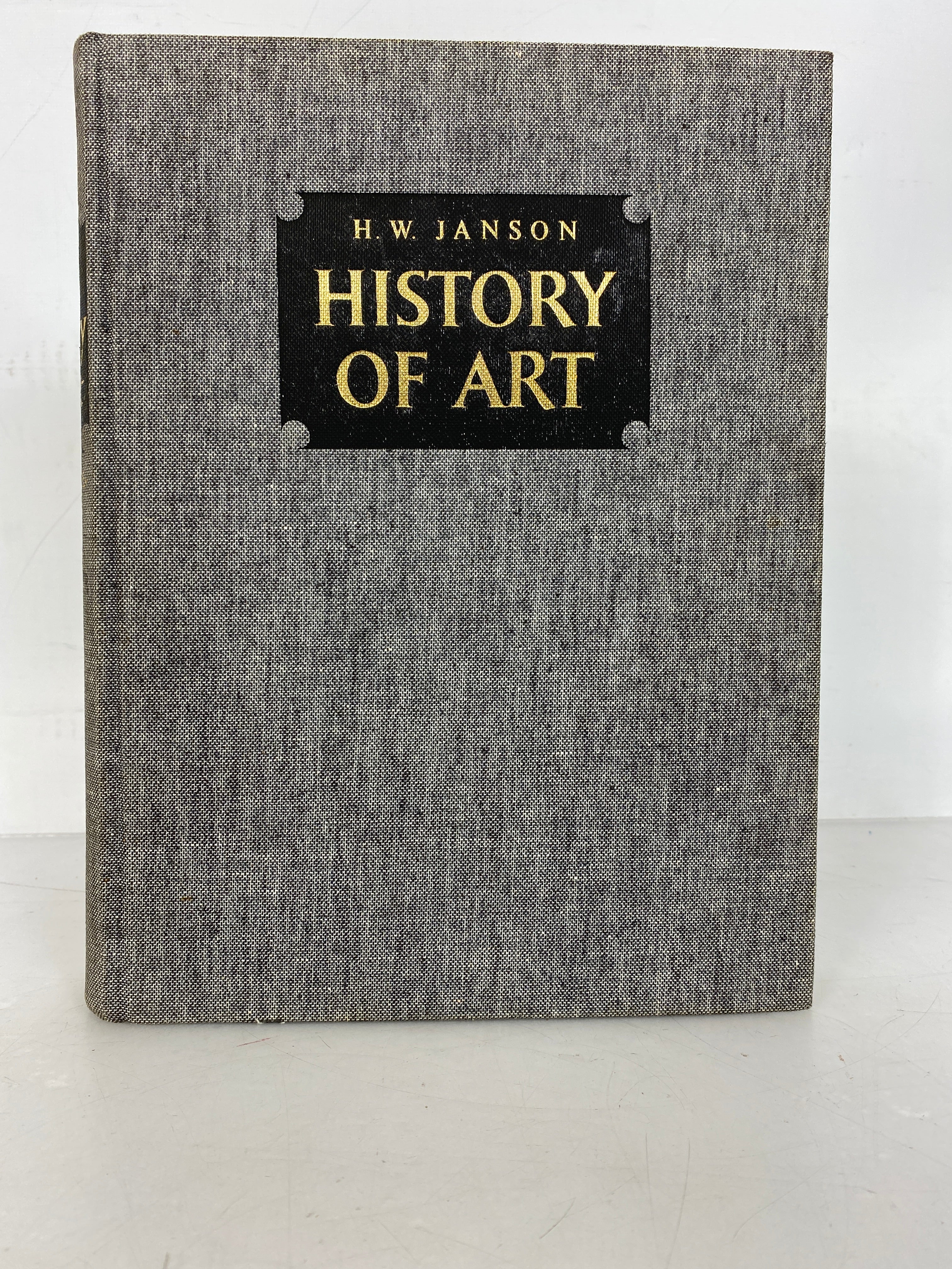 History of Art by H.W. Janson Fourth Printing 1963 HC