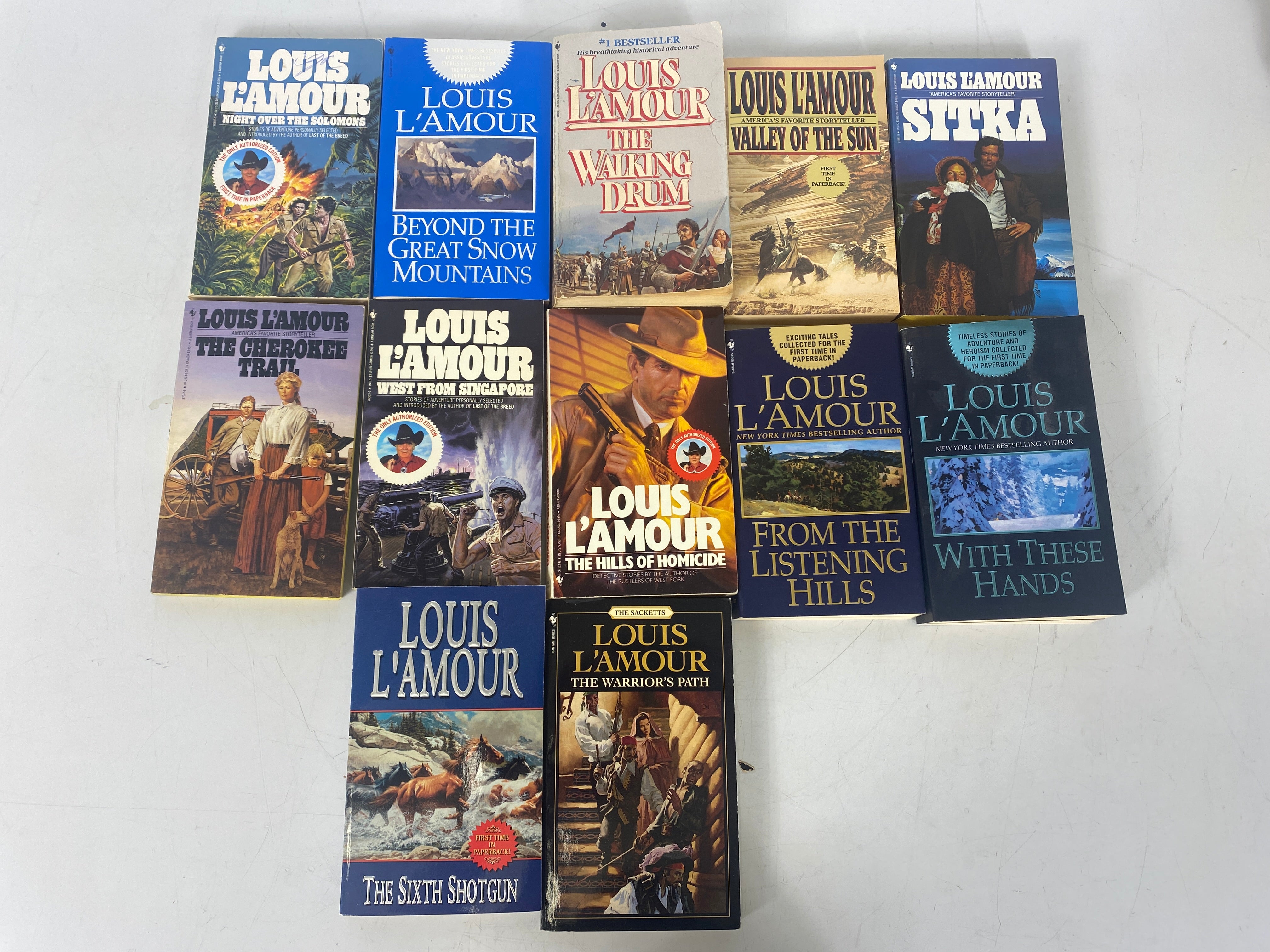 Lot of 90+ Western Louis L'Amour Novels SC Books