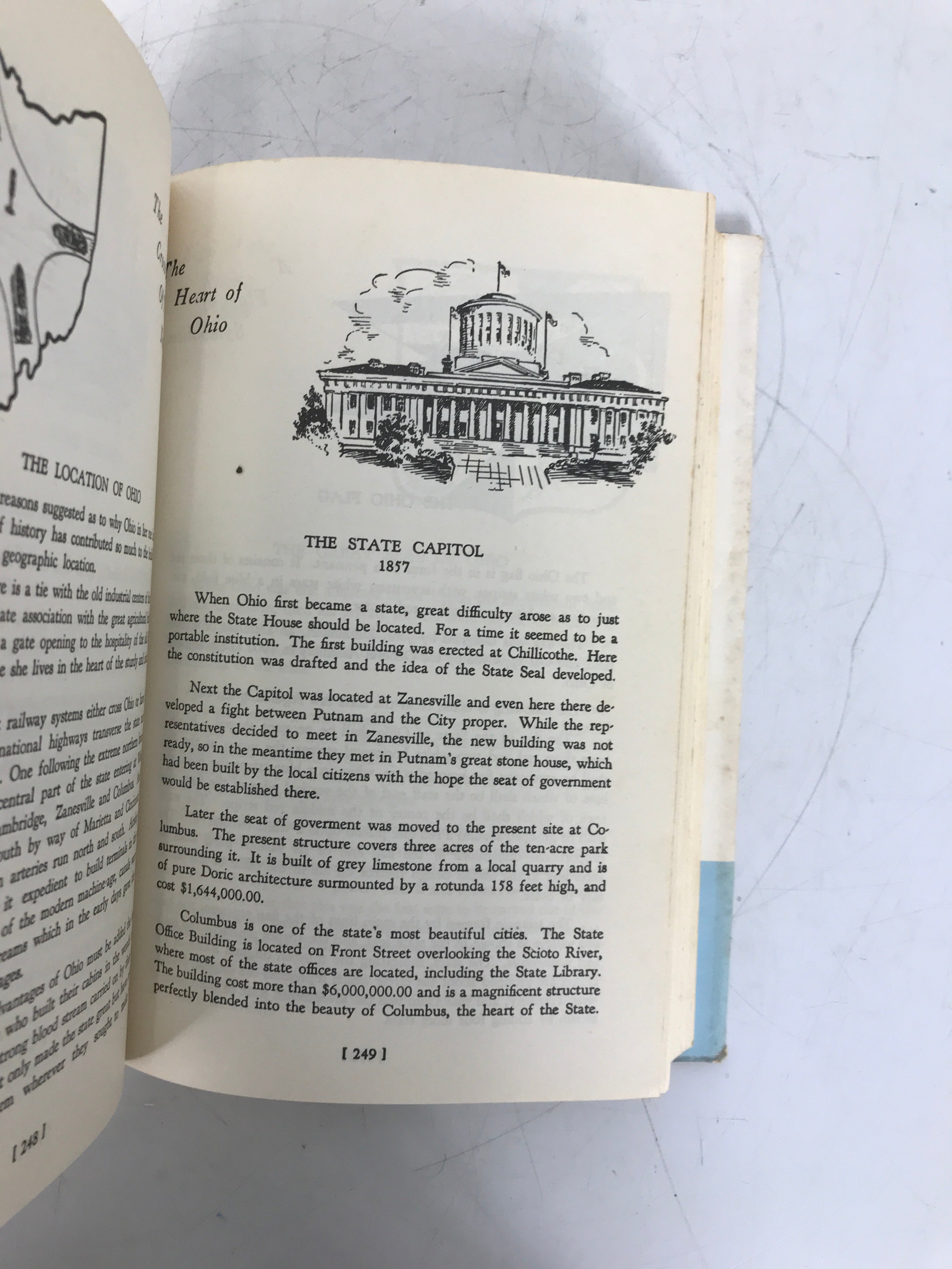Ohio Builds a Nation Samuel Harden Stille 1962 5th Ed HC DJ