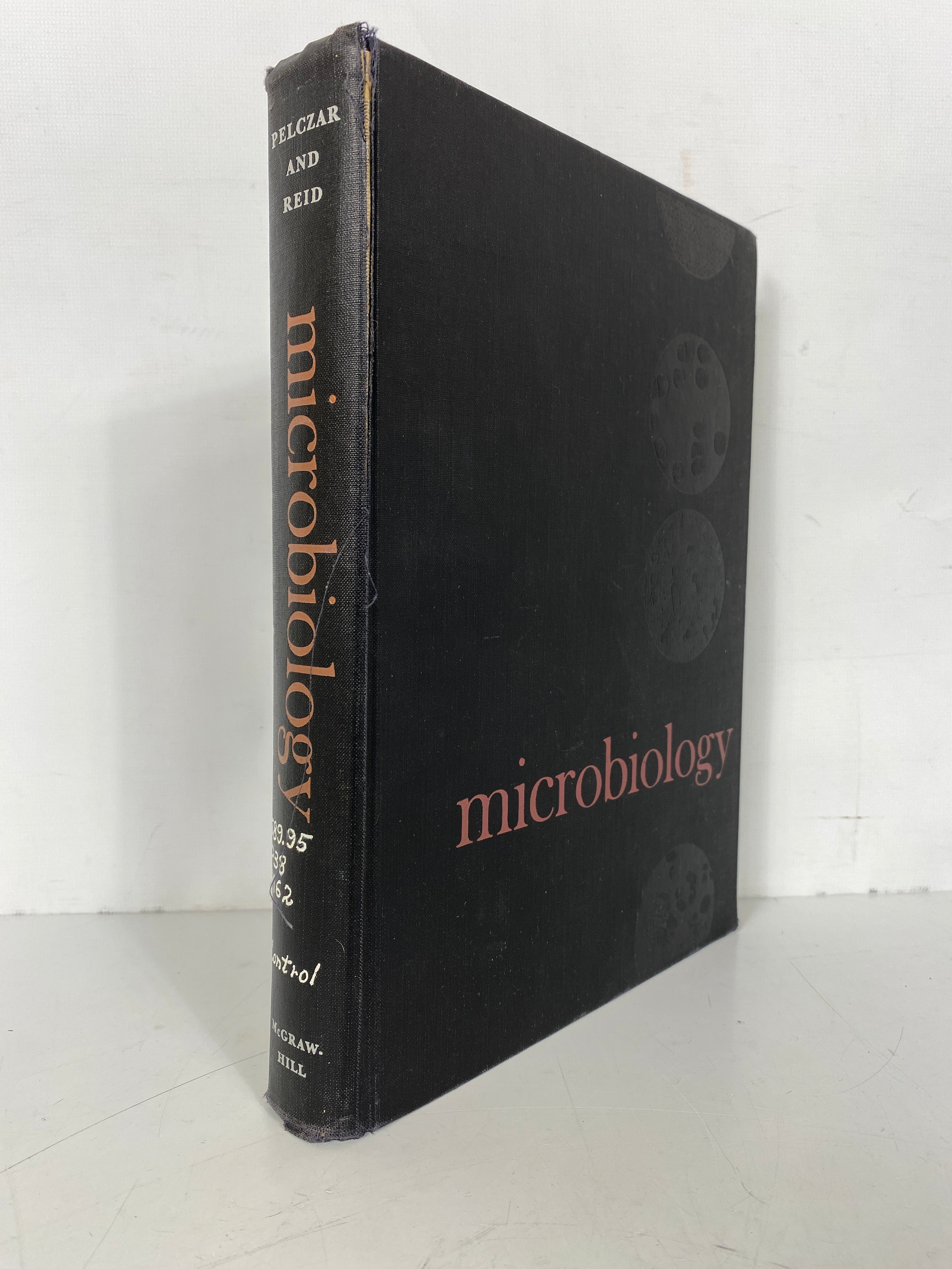 Microbiology by Pelczar/Reid 1958 Signed & Inscribed Ex-Library HC