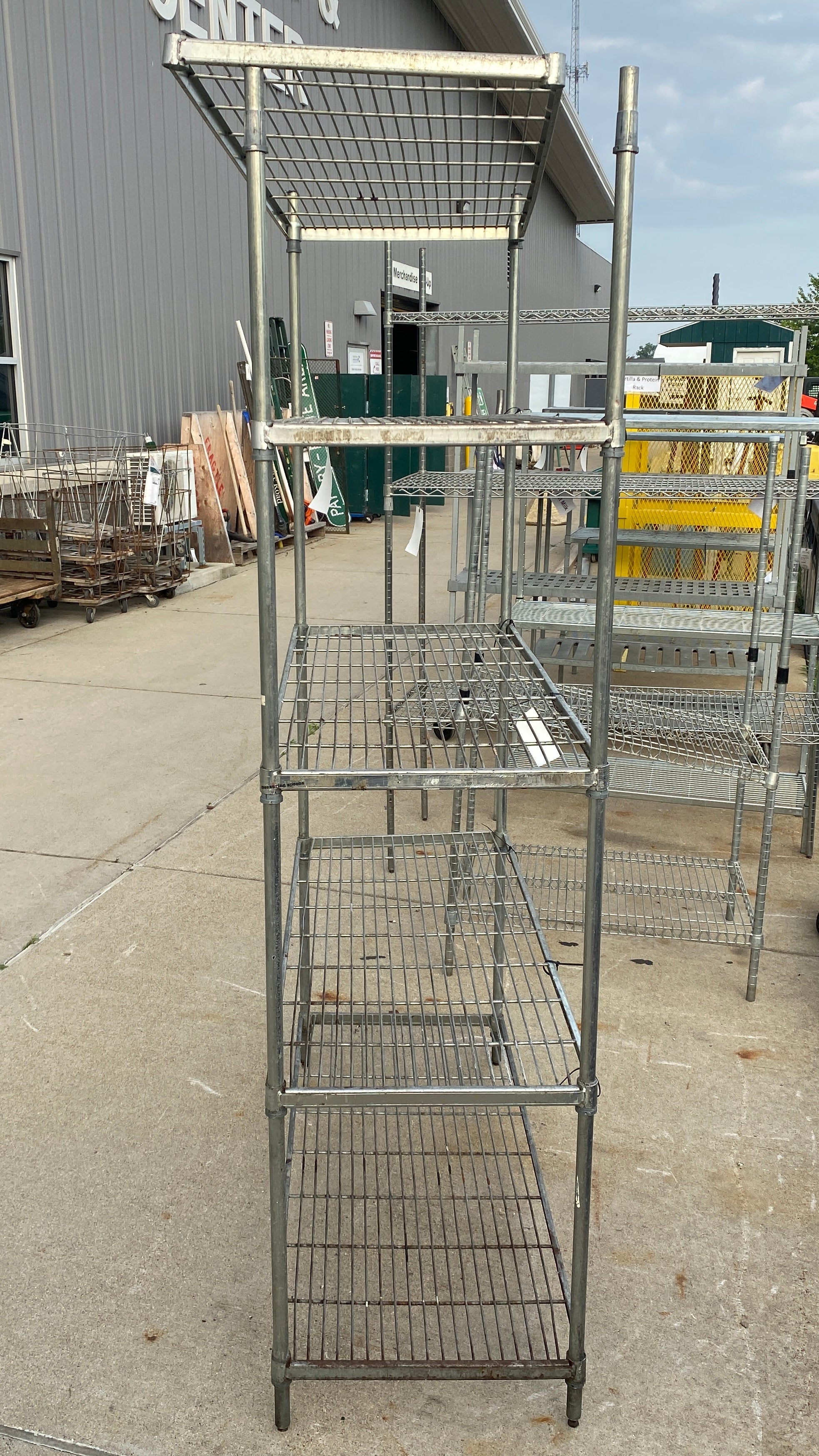 PostMaster Silver 5 Tier Shelf