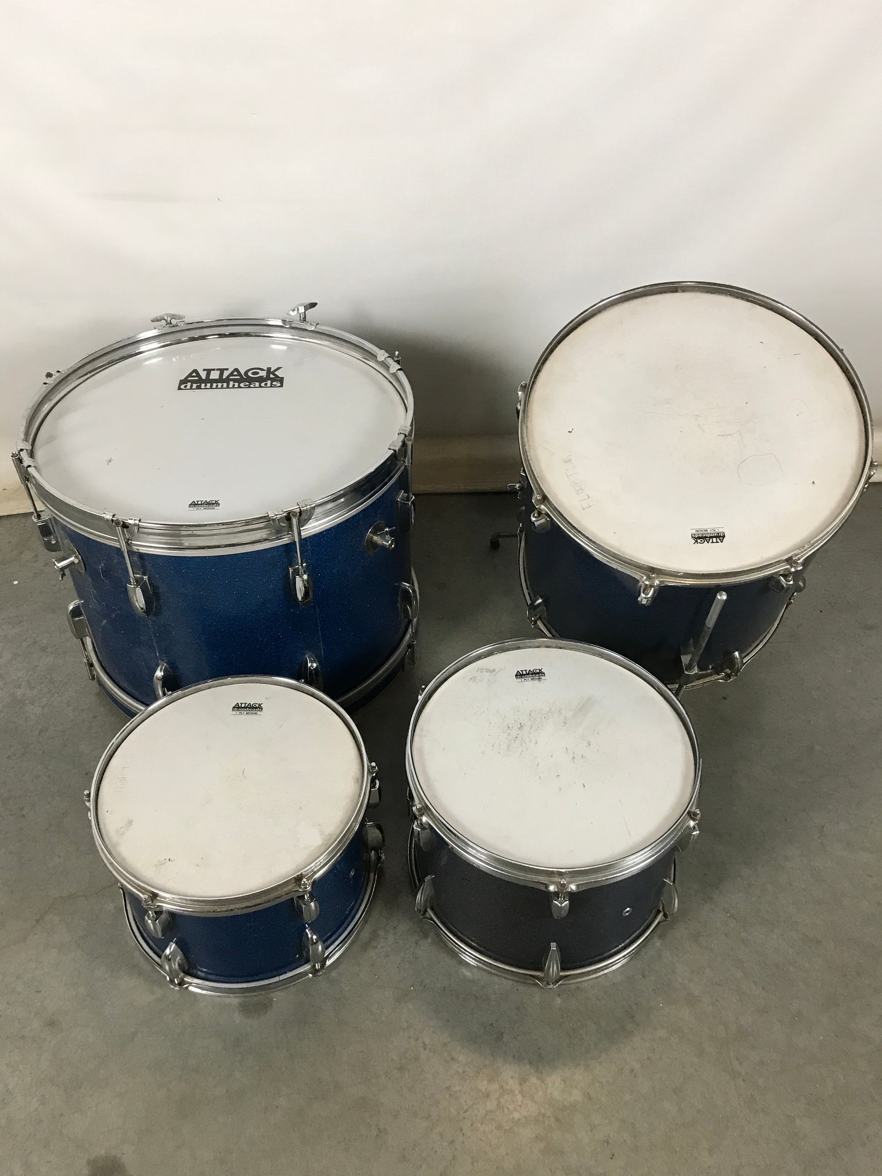 Kingston Blue Drum Set
