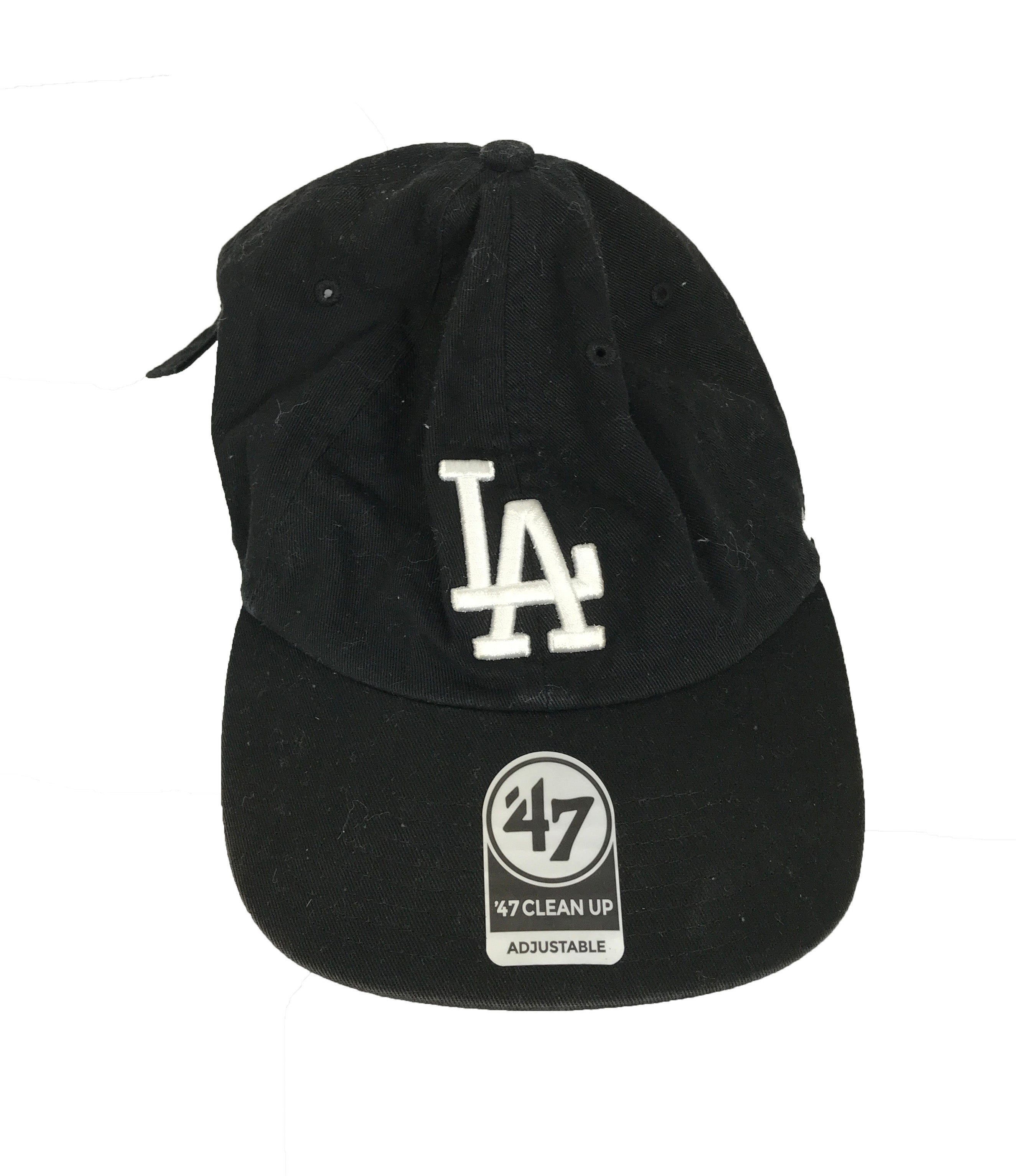 47' Los Angeles Dodgers Black Hat Unisex One Size